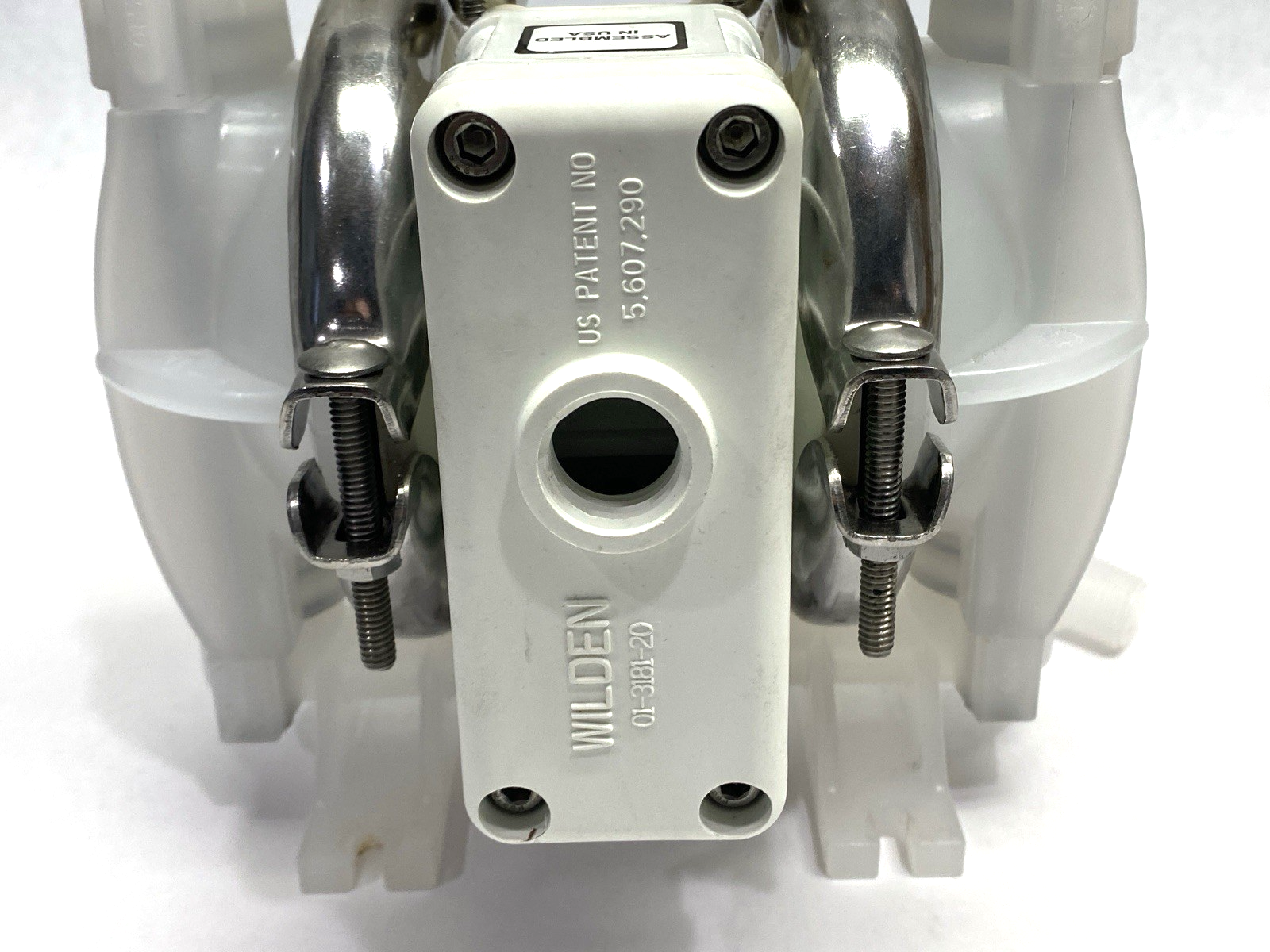 WIL-01-2654 | Wilden Air Operated Double Diaphragm Pump 1/2" P1/PPPPP/TNU/TF/KTV - Used - Maverick Industrial Sales