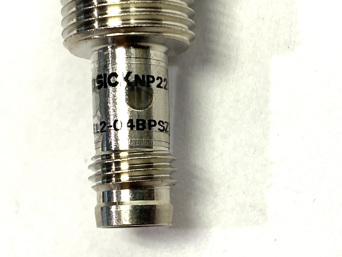IME12-04BPSZT0K | Sick Inductive Proximity Sensor M12 4mm Sense Range 1042973 - New – Open box - Maverick Industrial Sales