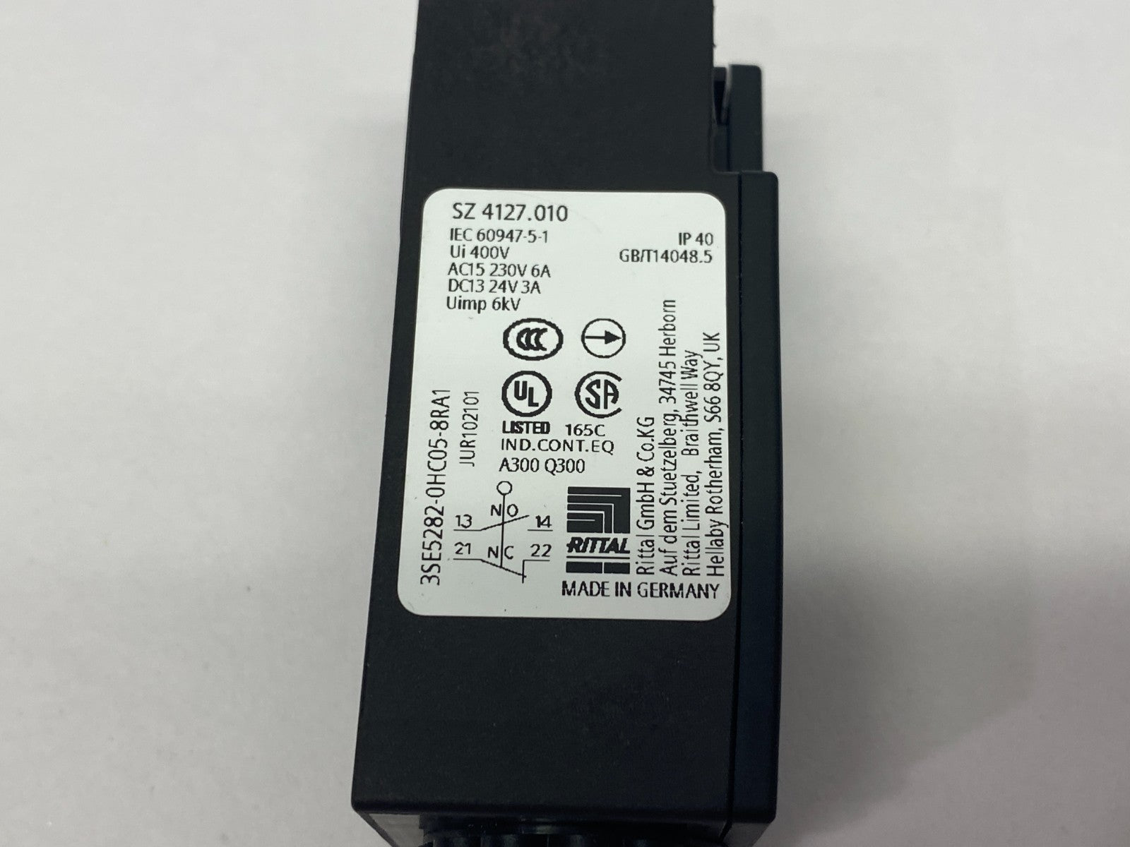 Rittal SZ 4127.010 Door Position Switch 4127010 - Maverick Industrial Sales