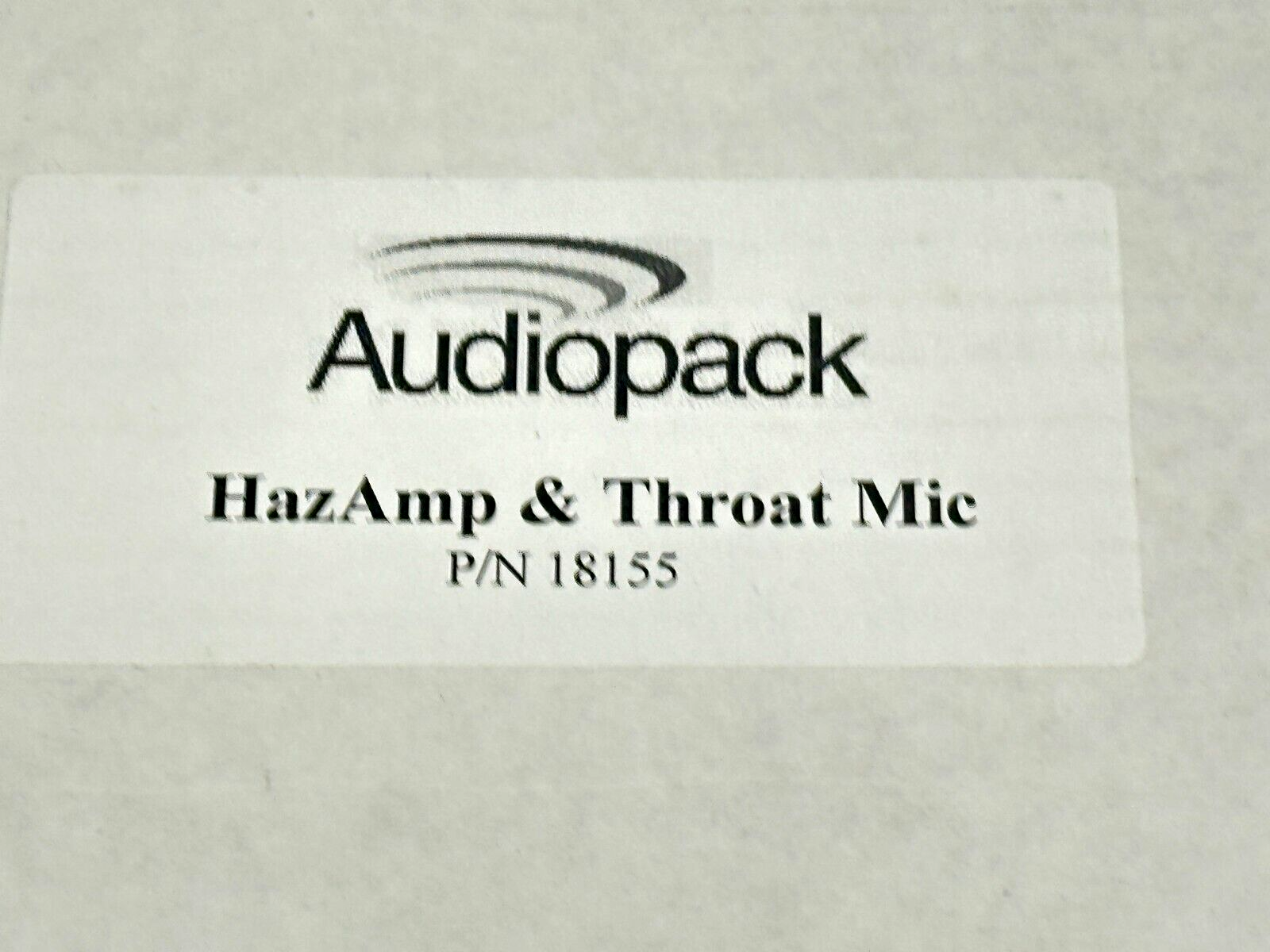 Audiopack 18155 HazAmp & Throat Mic - Maverick Industrial Sales