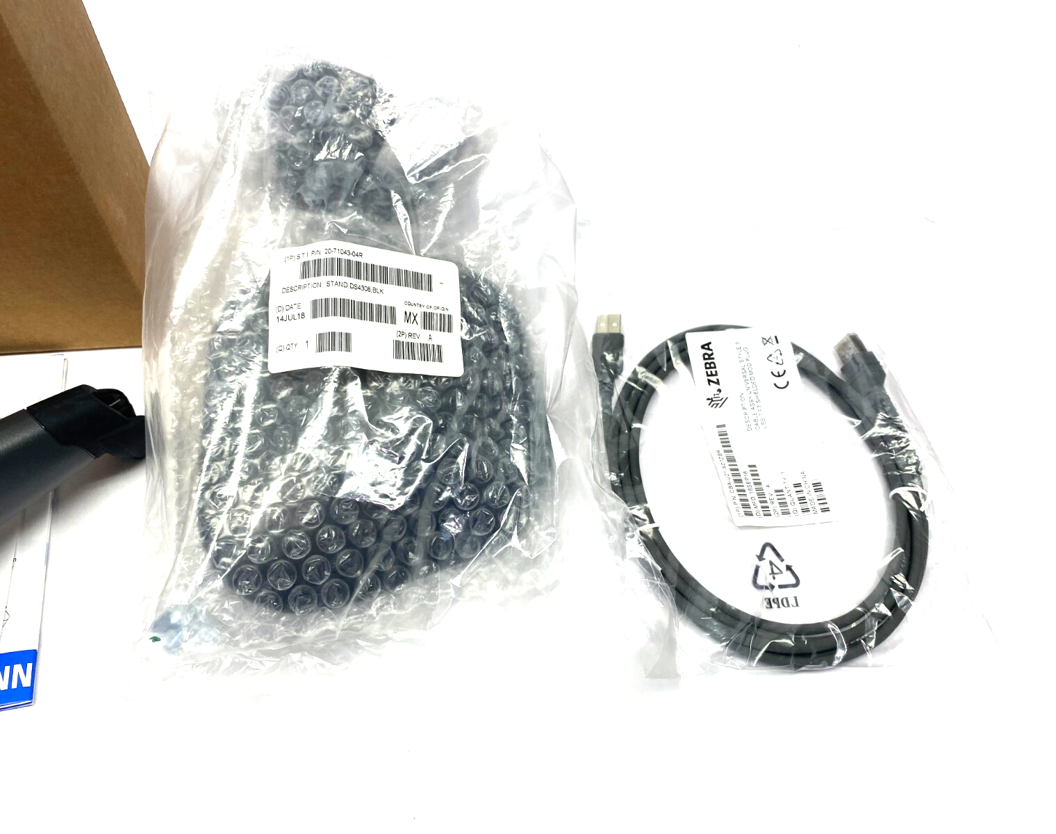 Zebra Symbol DS4308-SR00007ZZWW Handheld Digital Barcode Scanner w/ Stand - Maverick Industrial Sales