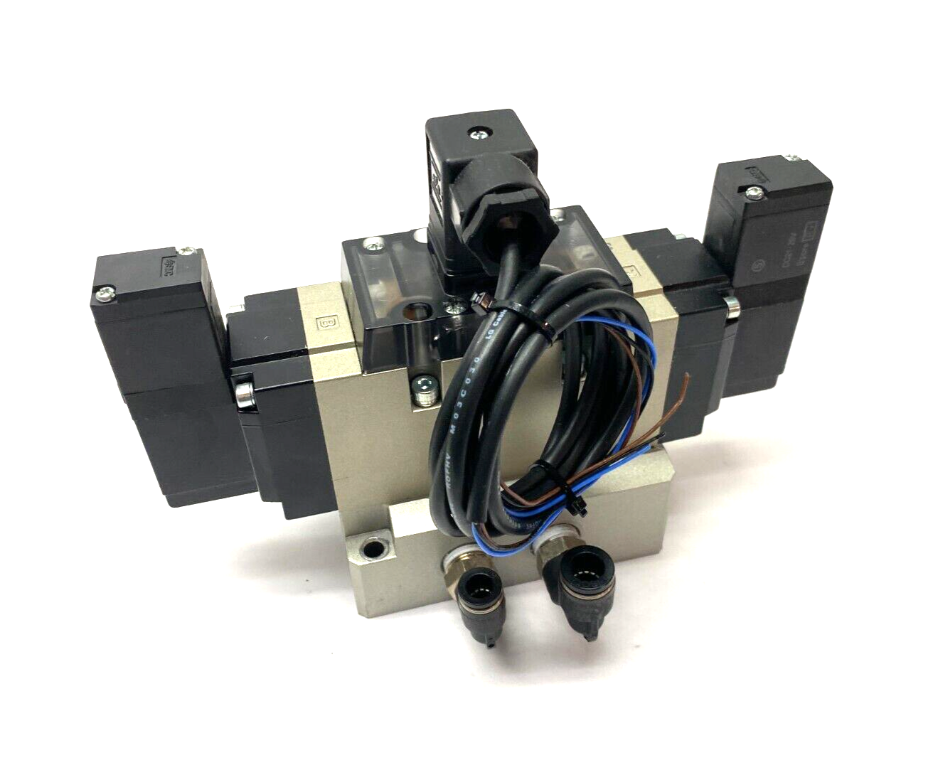 SMC VFS5310-5DZ 4/5 Port Solenoid Valve 3-Position DC21-26V - Maverick Industrial Sales