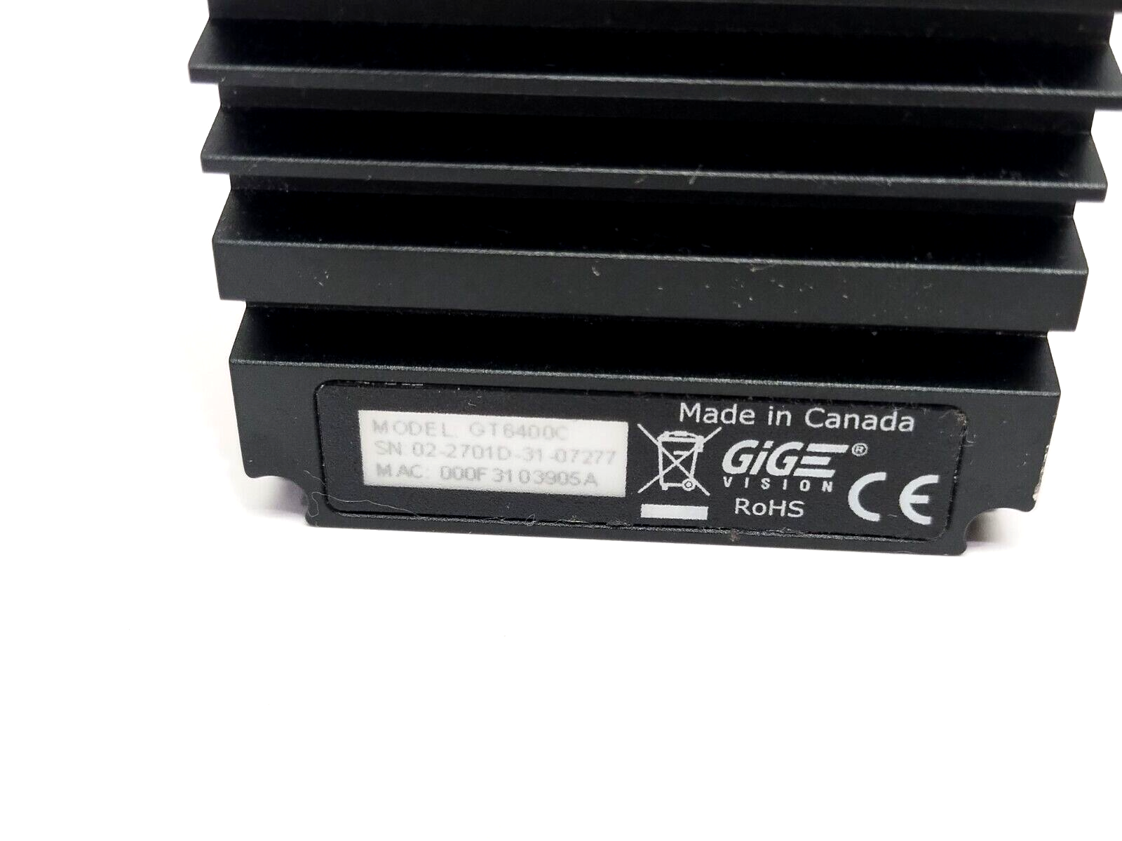 Allied Vision GT6400C Prosilica GT 6400 CMOS Camera, 3.8 FPS 31.4 MP Sony IMX342 - Maverick Industrial Sales
