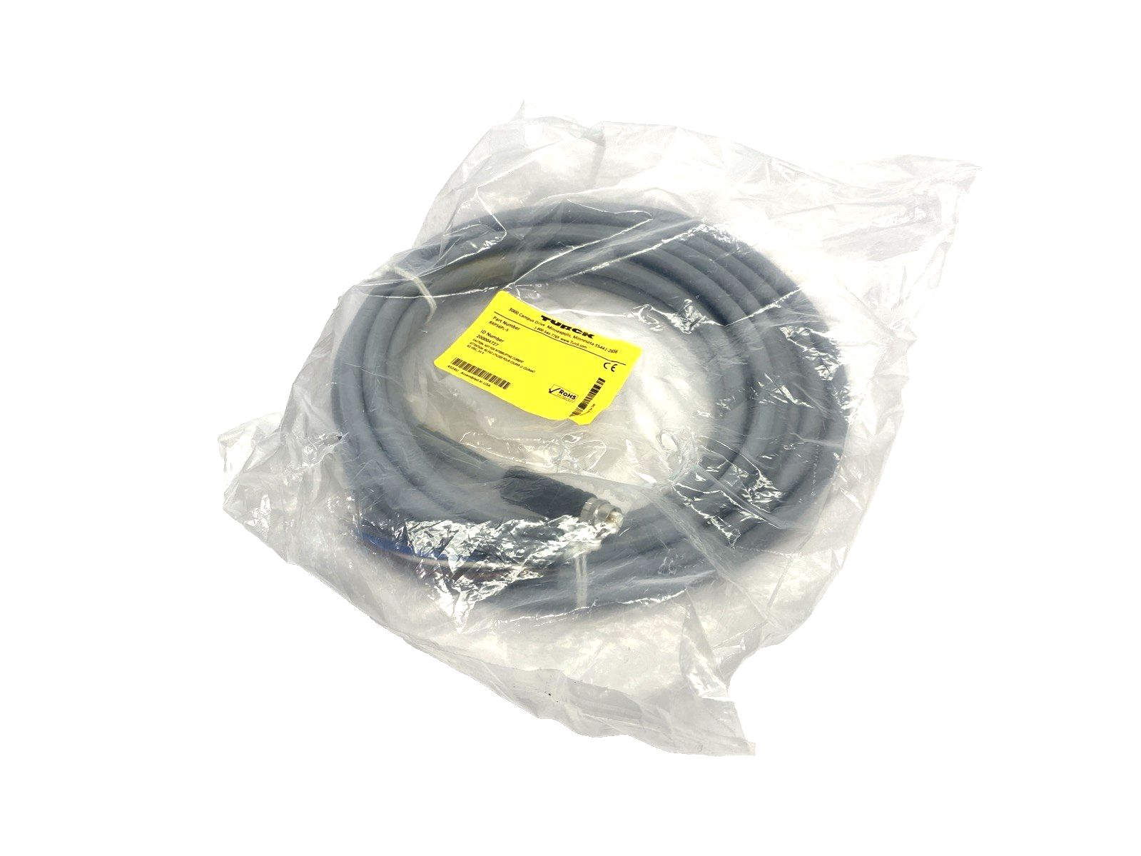 Turck RKP56PL-5 Power Cordset Connection Cable 5m 200004727 - Maverick Industrial Sales