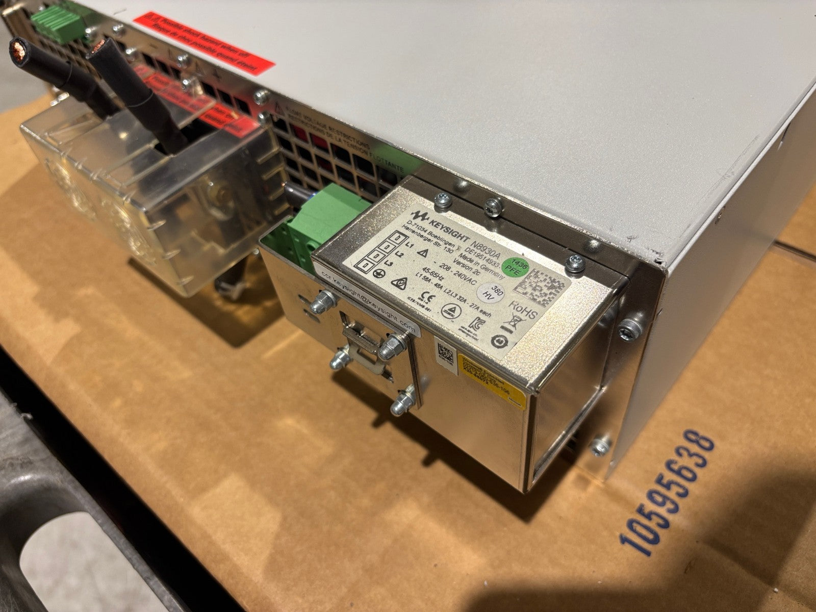 N8930A | Keysight Autoranging System DC Power Supply, 0-1000V/0-30A, 10000W - Used - Maverick Industrial Sales