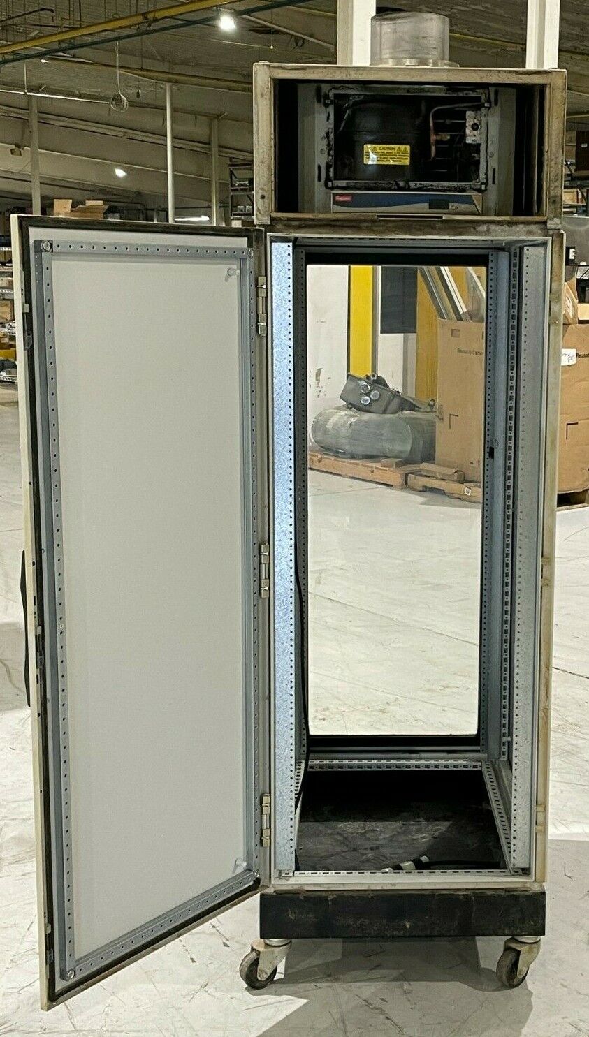 Hoffman PAC416T68 ProLine Air Conditioned Server Type 12 Cabinet - Maverick Industrial Sales