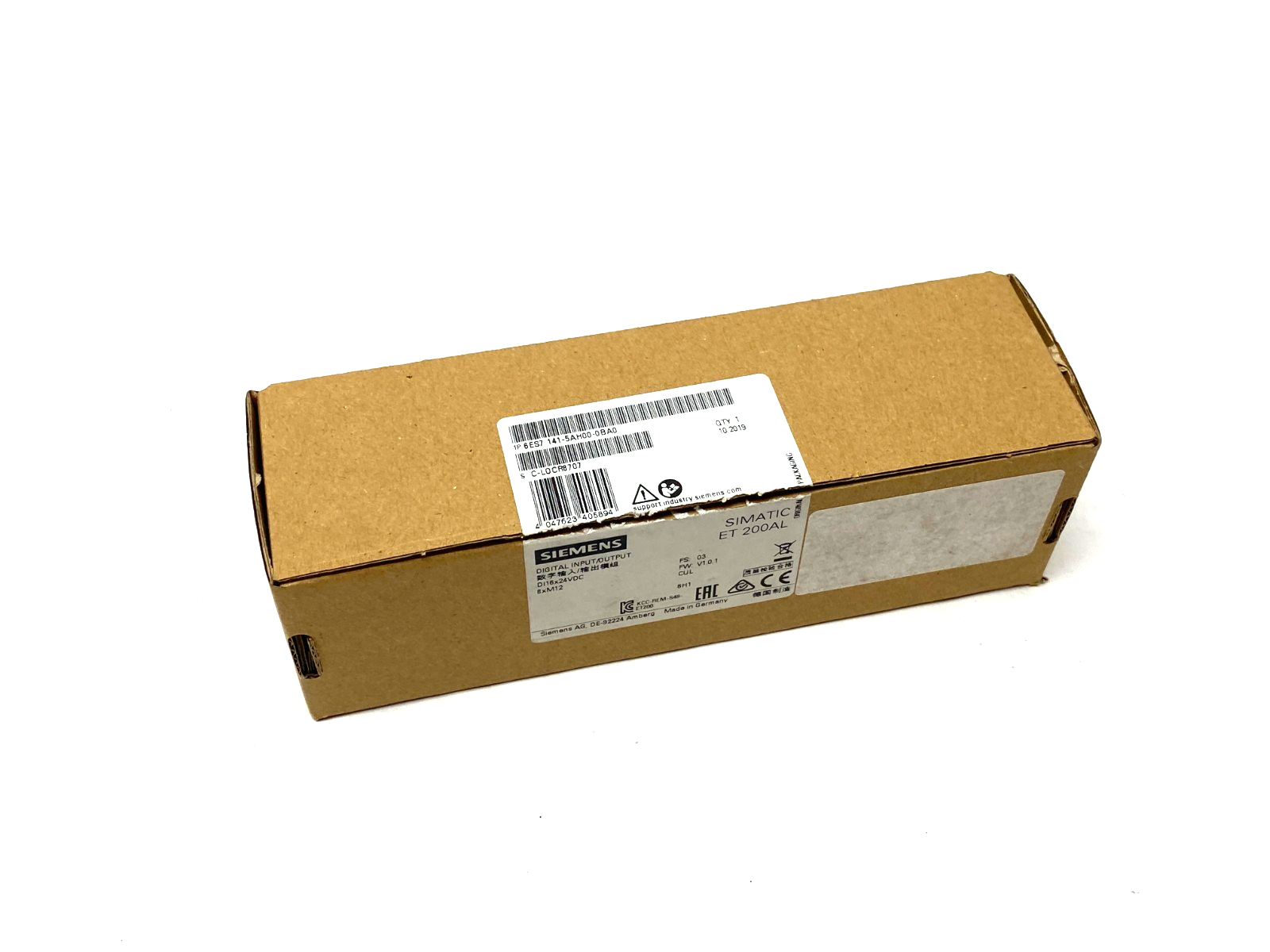 Siemens 6ES7 141-5AH00-0BA0 SIMATIC ET 200AL Digital I/O Module DI 16x24VDC - Maverick Industrial Sales