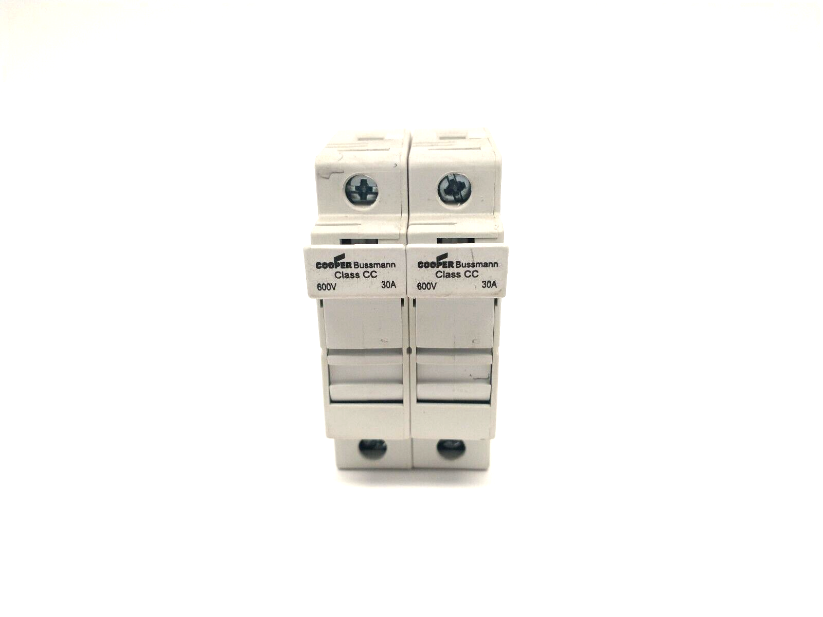 CHCC2DU | Cooper Bussmann Finger-Safe Fuse Holder 2P 600V 30A - Used - Maverick Industrial Sales