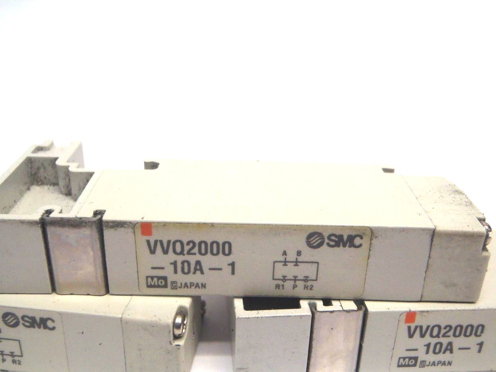 SMC VVQ2000-10A-1 Manifold Blanking Plate 0.1-0.7MPa LOT OF 3 - Maverick Industrial Sales