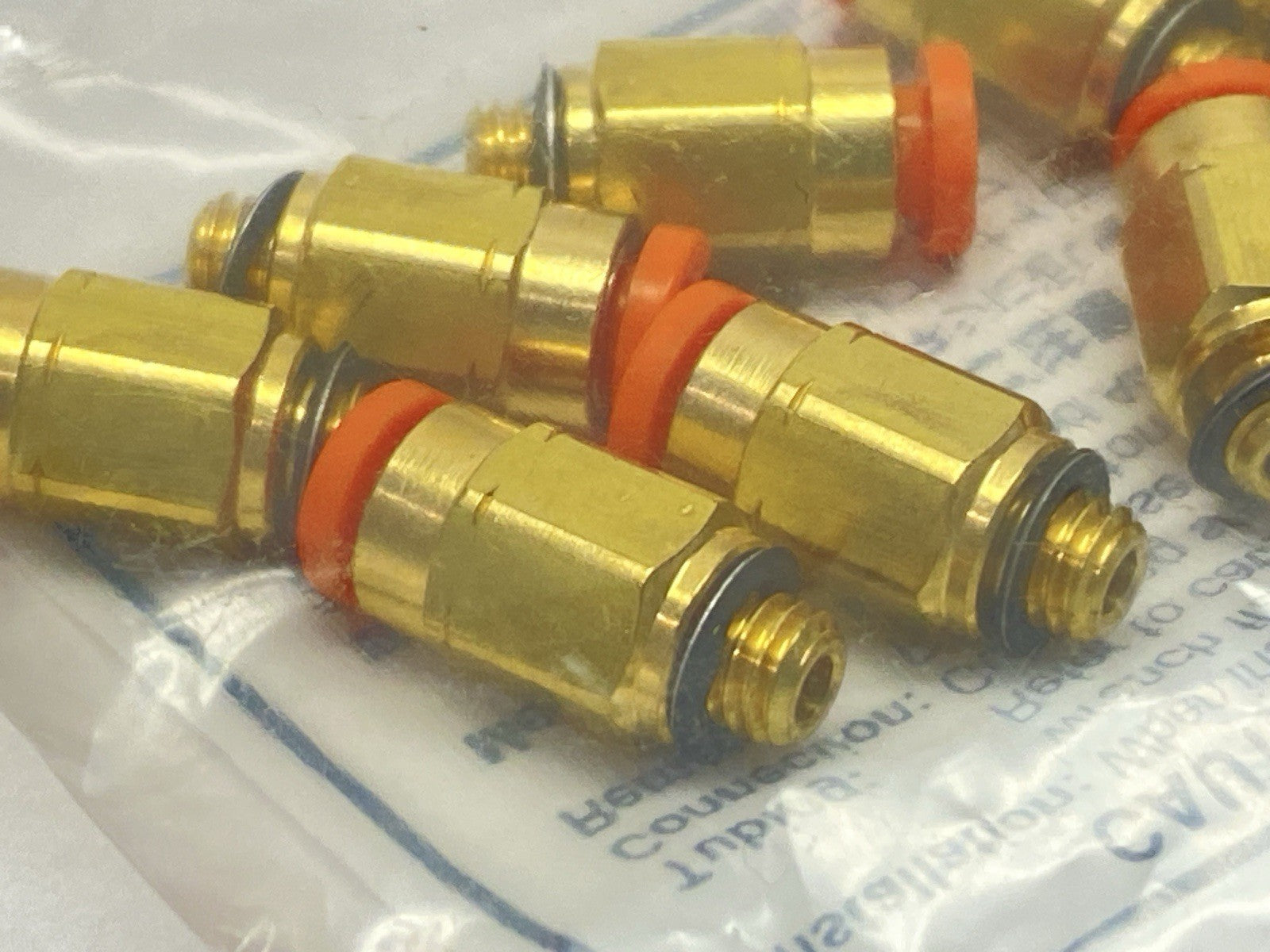 KQ2H03-32A | SMC One-Touch Fitting Male Connector 5/32" OD 10-32 UNF LOT OF 10 - New - Maverick Industrial Sales