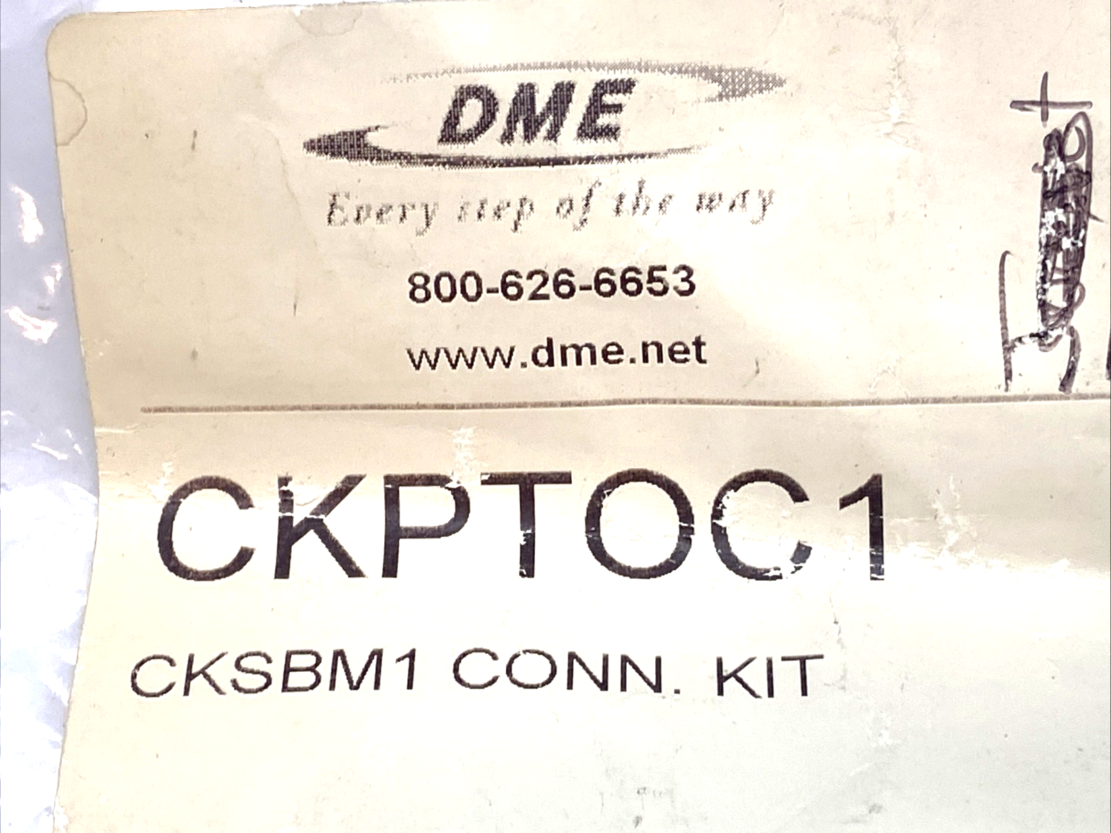 DME CKPTOC1 Input Connection Kit For CKSBM1 - Maverick Industrial Sales