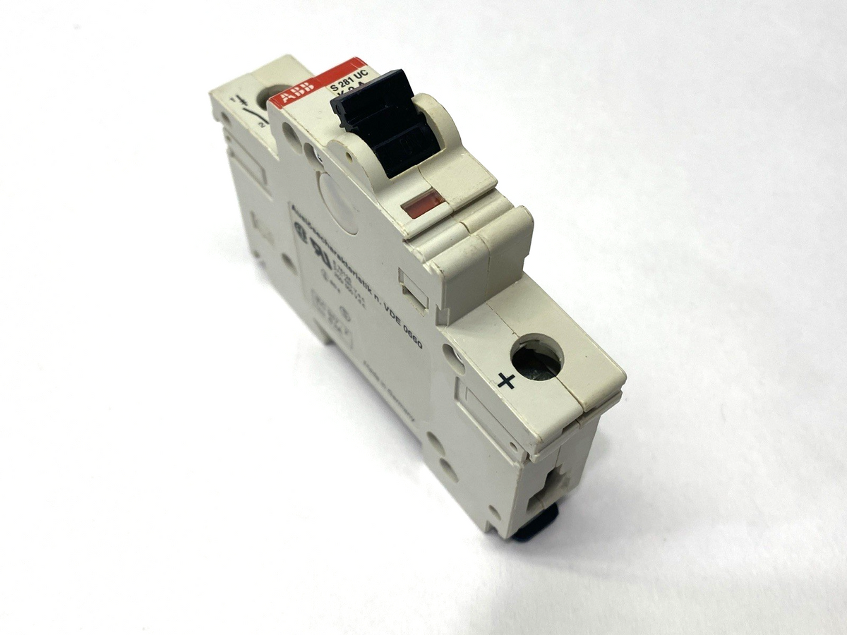 ABB S281UC-K2A Circuit Breaker 1-Pole - Maverick Industrial Sales