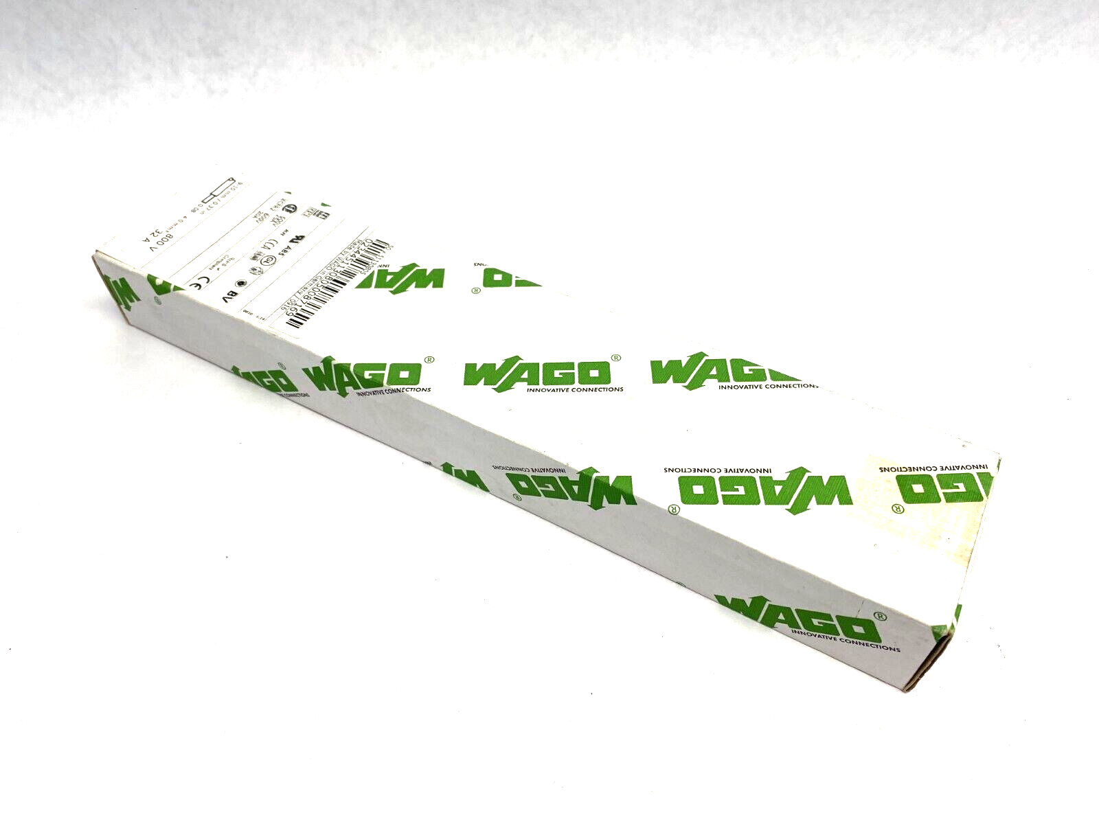 Wago 281-601 Feed-Through Terminal Block 2-Conductor GRAY BOX OF 50 - Maverick Industrial Sales