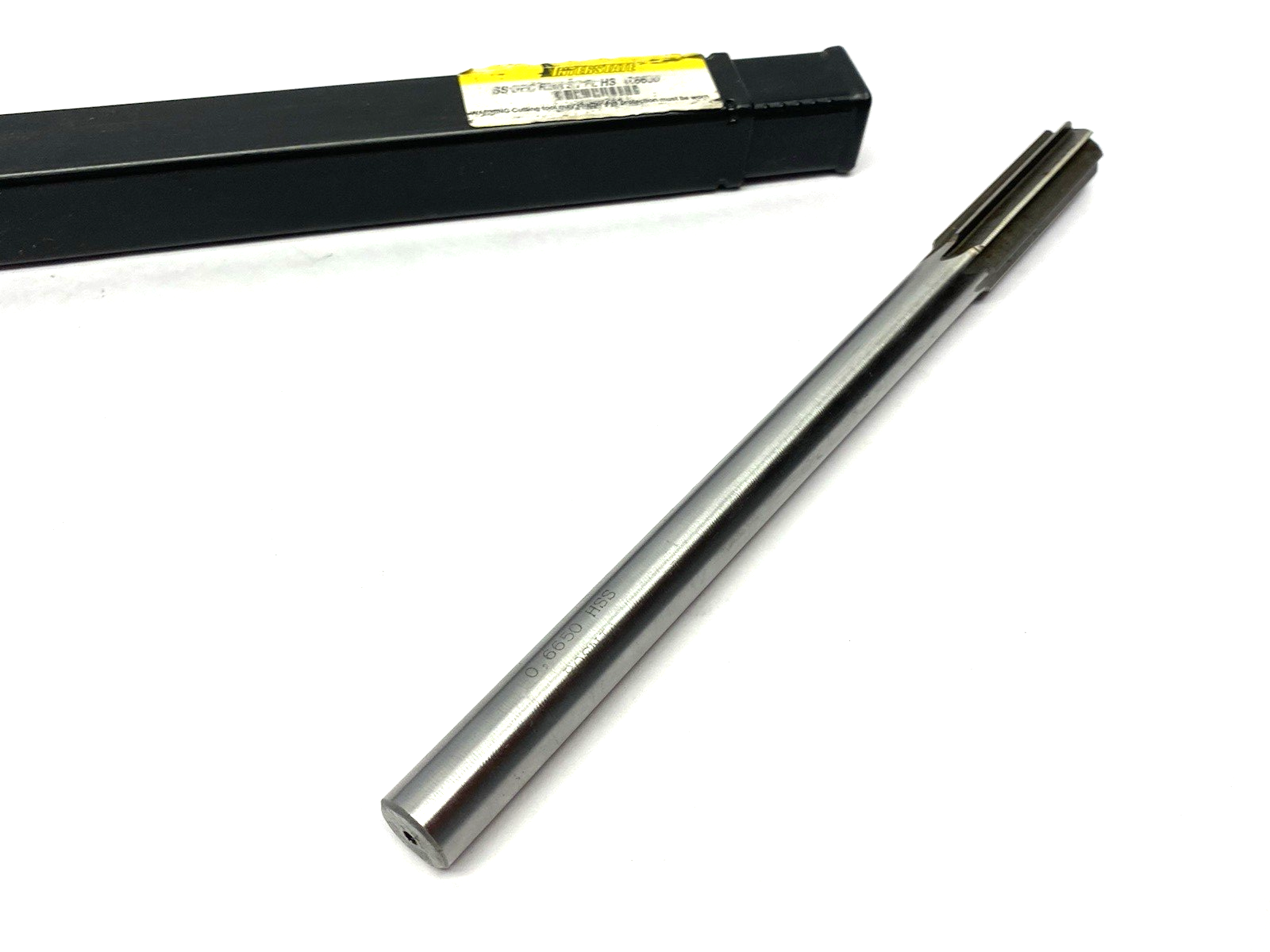 76499284 Chucking Reamer: 0.665" Dia, 9" OAL, 2-1/4" Flute Length, Straight - Maverick Industrial Sales