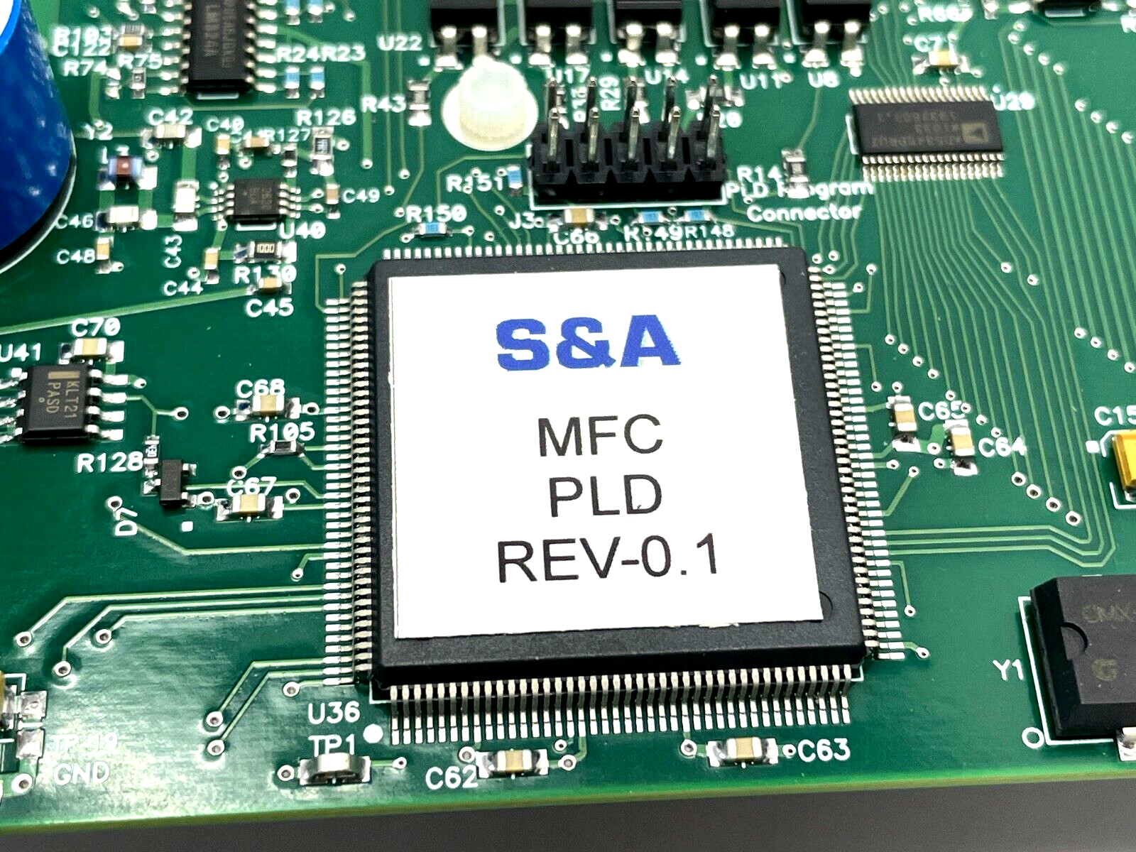 S&A MFC PLD Rev-0.1 CPU Board Assembly 0001037-01 - Maverick Industrial Sales