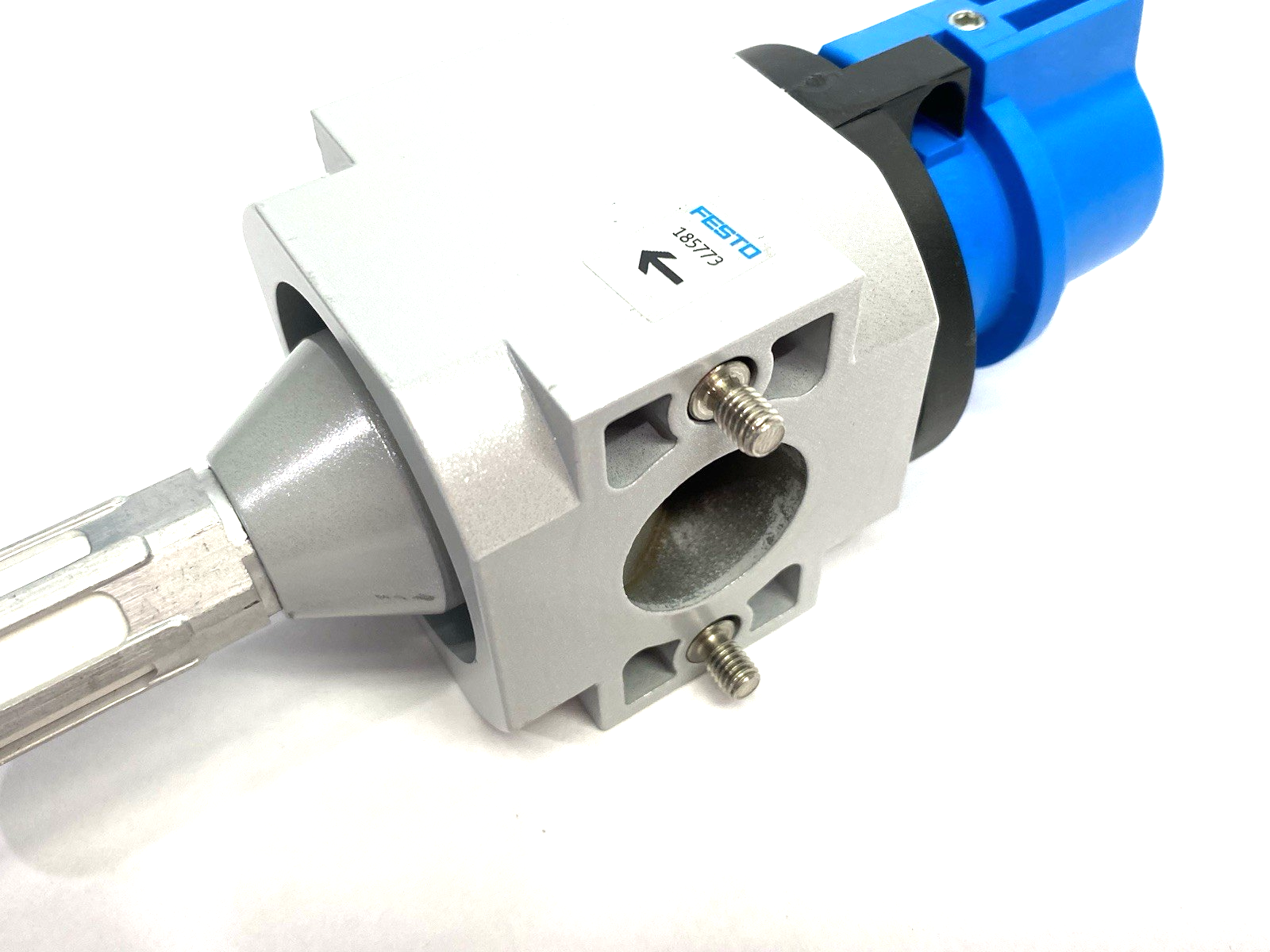 HE-D-MINI | Festo Manual On/Off Valve, Piston Gate, 3/2 Bistable 170681 - Used - Maverick Industrial Sales