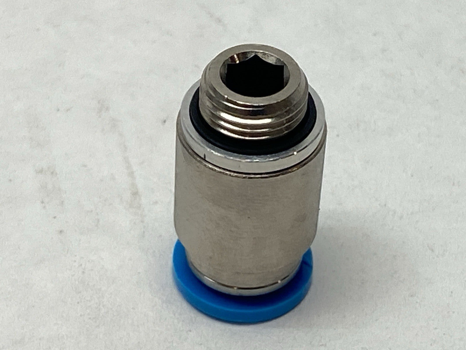 Festo QS-G1/8-8-I Push-In Fitting Male Thread 8mm OD Tube 186109 LOT OF 10 - Maverick Industrial Sales