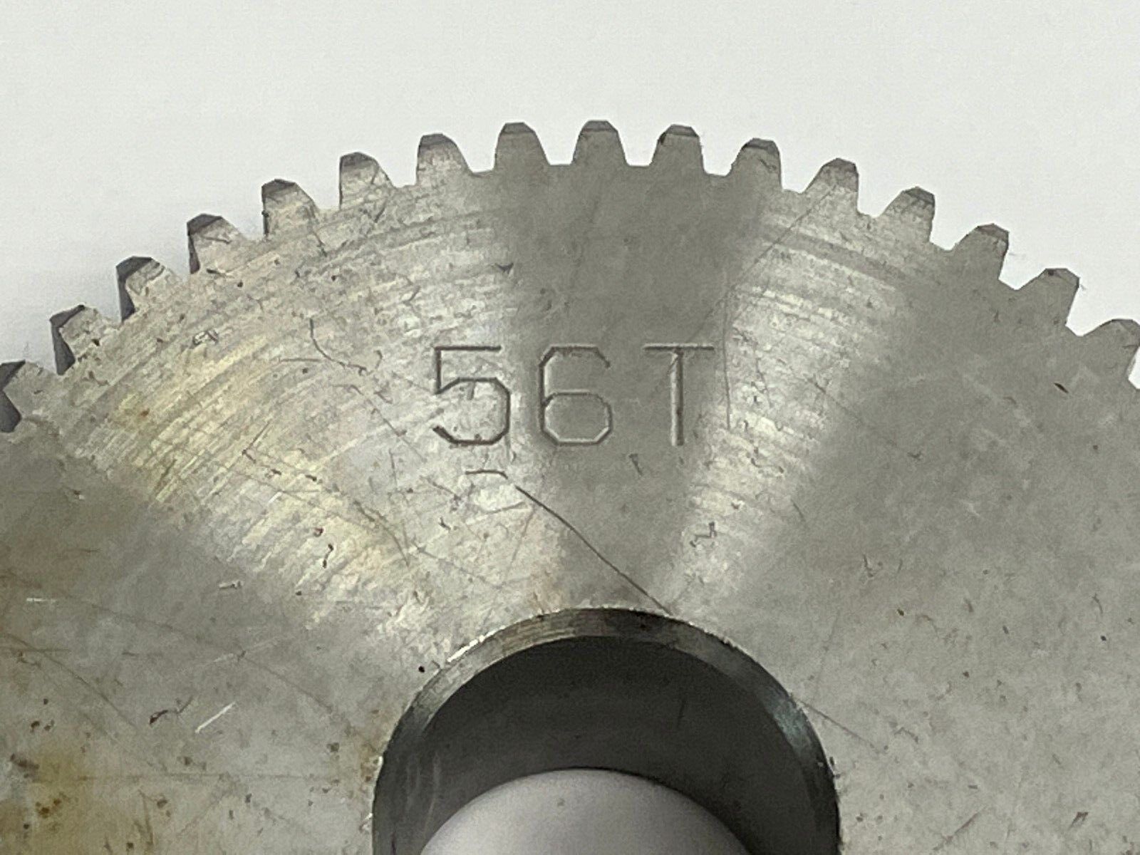 Gear 56 Tooth 2.85" OD, .75" Bore, 0.8" Overall Width, Steel - Maverick Industrial Sales