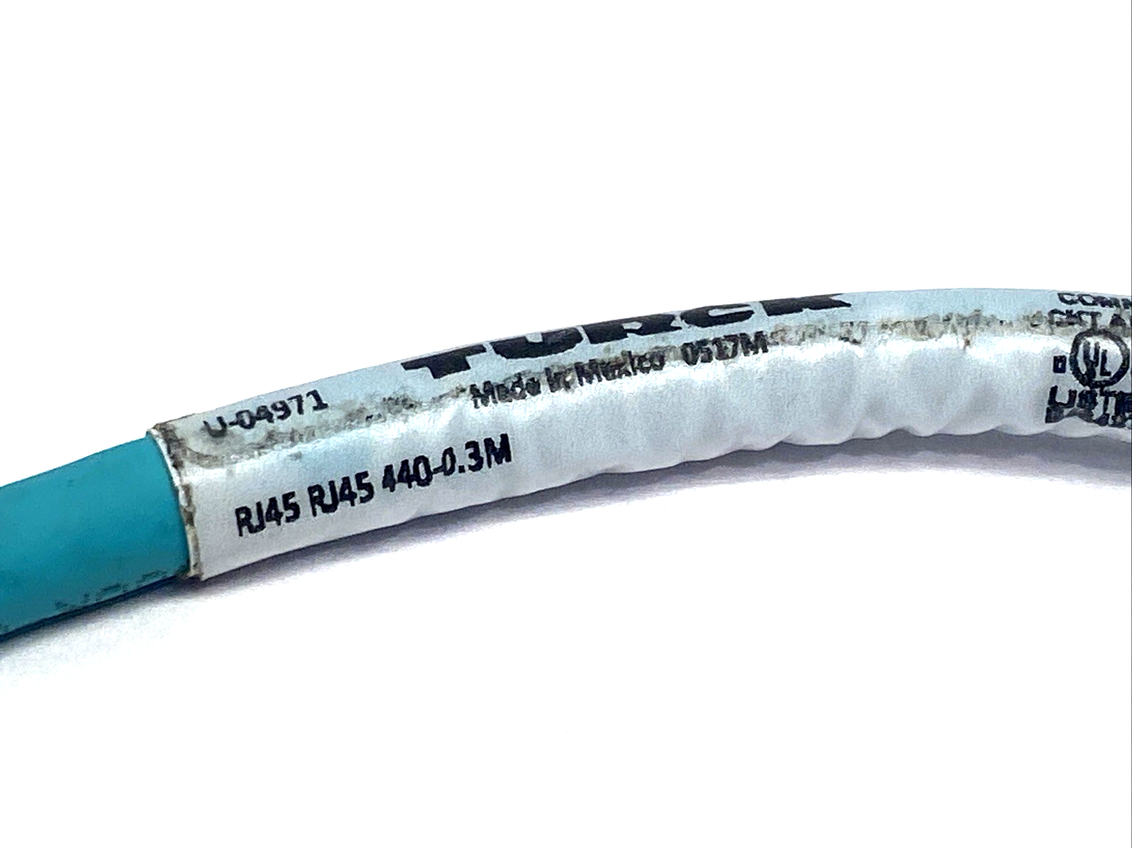 Turck RJ45 RJ45 440-0.3M Ethernet Cordset RJ45 0.3m U-04971 - Maverick Industrial Sales