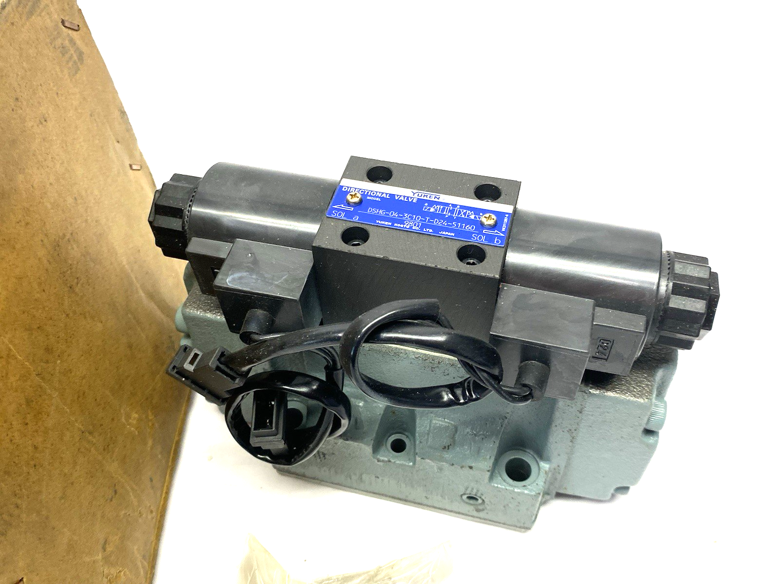 Yuken DSHG-04-3C10-T-D24-51160 Pilot Operated Directional Control Valve - Maverick Industrial Sales