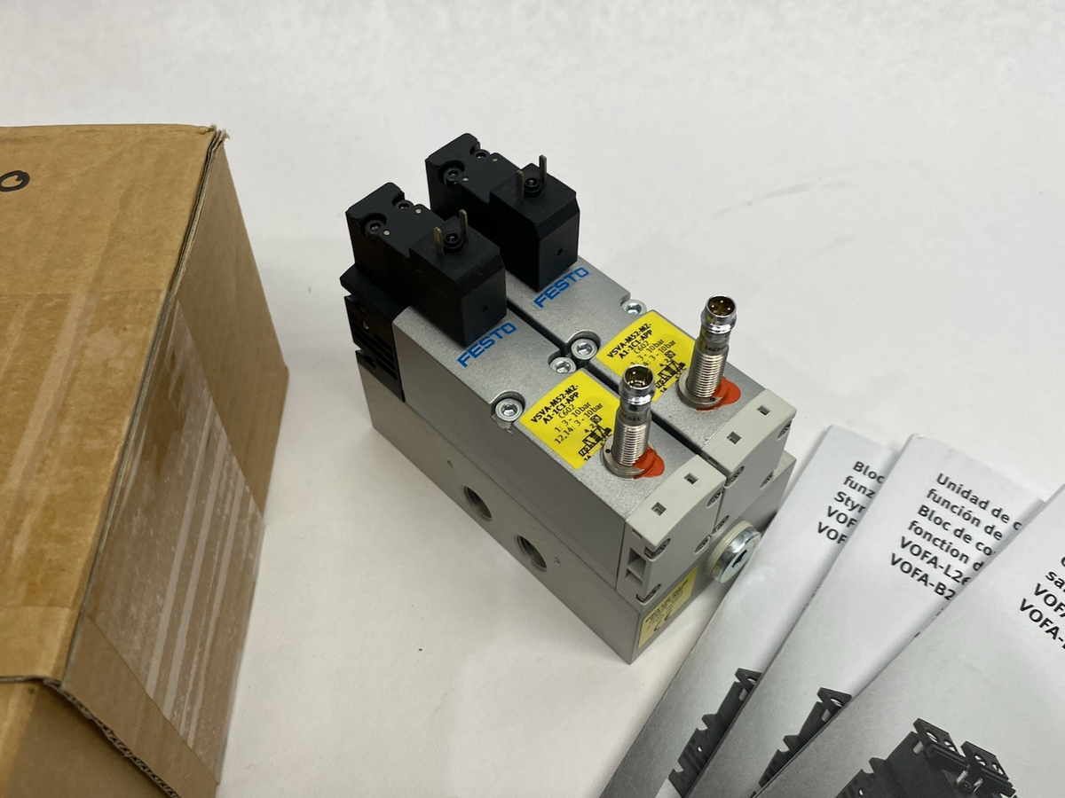 Festo VOFA-L26-T52-M-G14-1C1-APP Control Block Manif. 5/2-way, Monostable 569819 - Maverick Industrial Sales