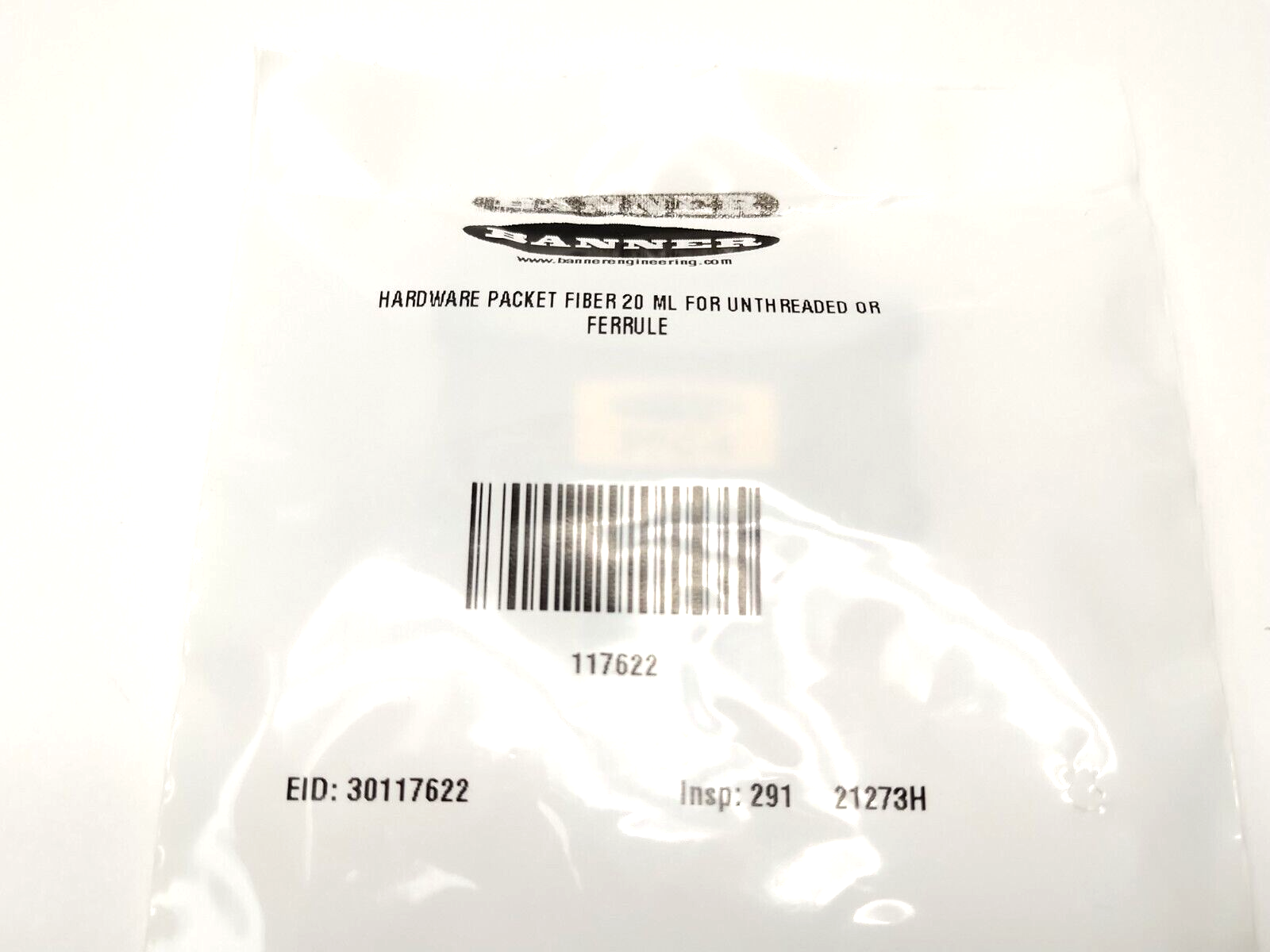 Banner PIA23UHFM13X7 Fiber Optic Sensor 0.5mm Core Dia. 1m Length 74740 - Maverick Industrial Sales