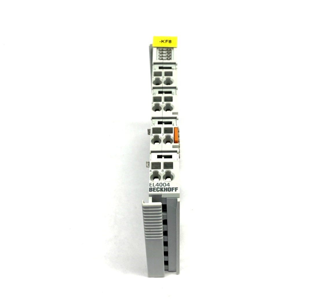 Beckhoff EL4004 EtherCAT Terminal, 4-Channel Analog Output, 12 Bit - Maverick Industrial Sales