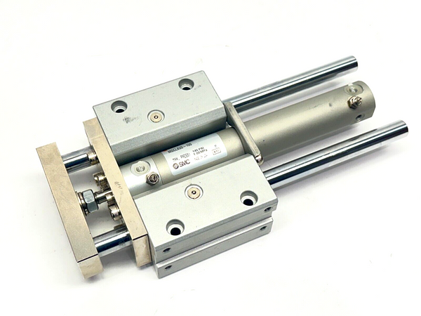 SMC MGCLB20-100 Guided Pneumatic Cylinder 20mm Bore 100mm Stroke - Maverick Industrial Sales