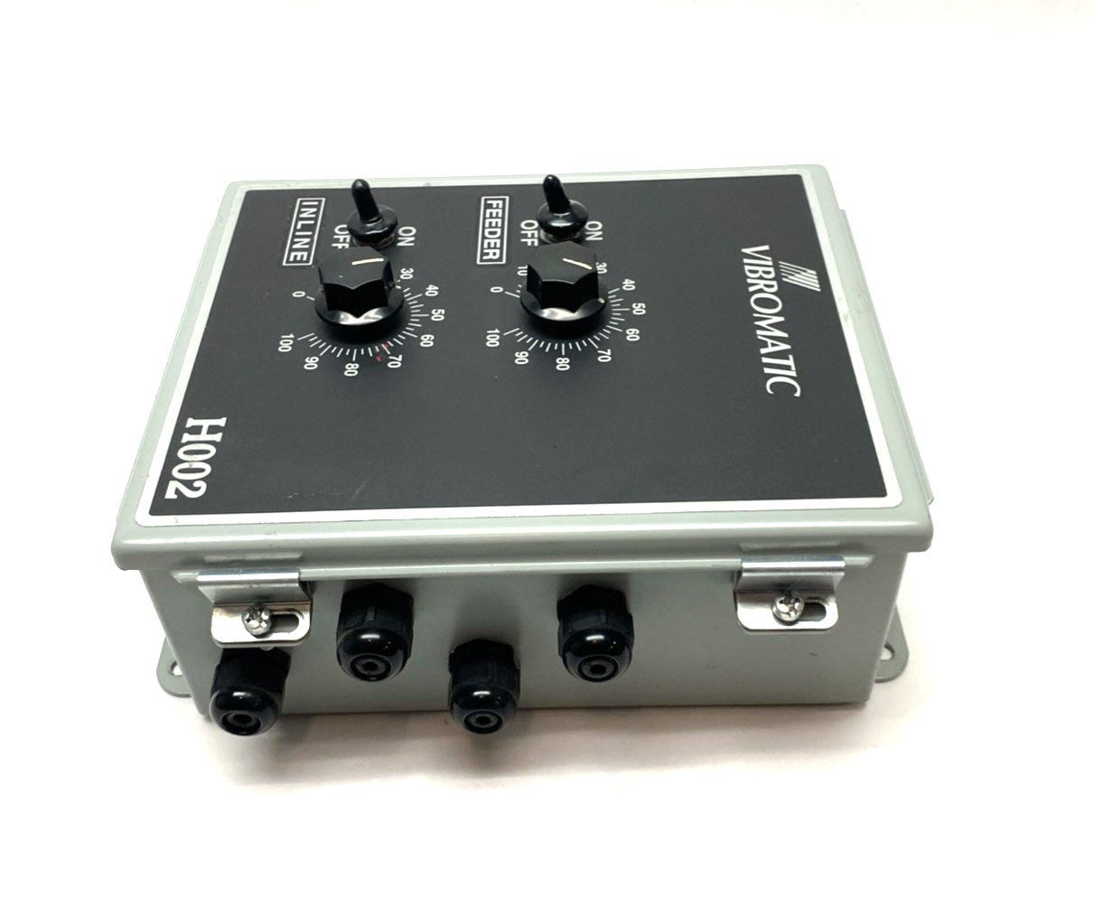 H002 | Vibromatic Incline/Feeder Controller for Vibrating Bowl Feeder, Adjustable - Used - Maverick Industrial Sales