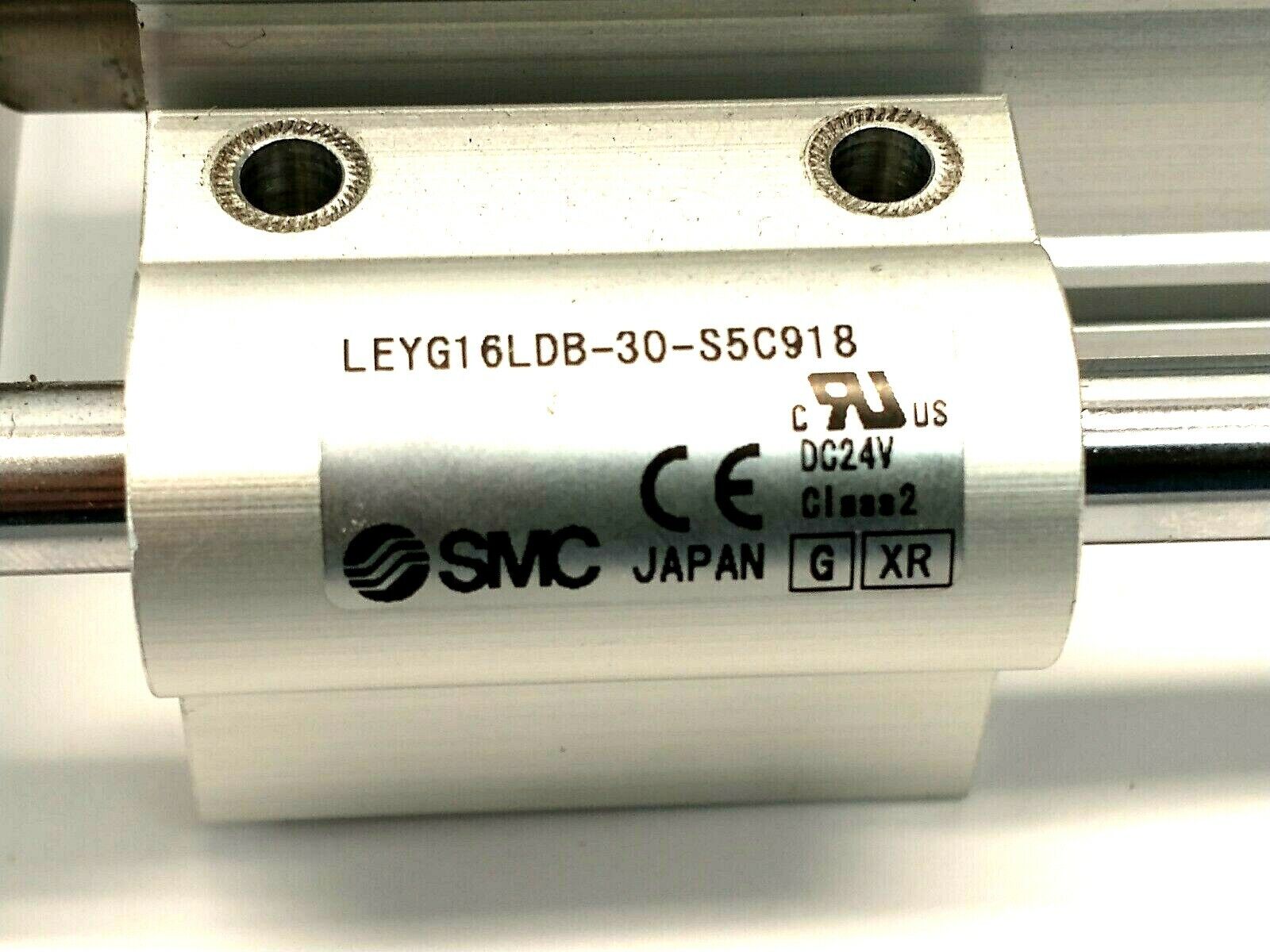 SMC LEYG16LDB-30-S5C918 Guide Rod Type Electric Actuator 24VDC 30mm Stroke - Maverick Industrial Sales