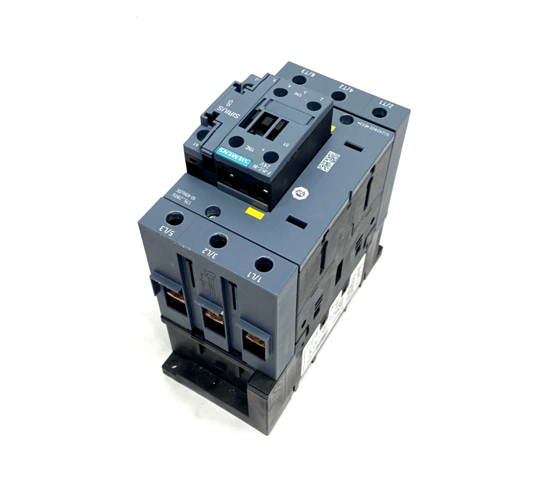Siemens 3RT2045-1SP30 Contactor AC-3e/AC-3, 80A, 37kW 400V 3P 175-280V AC/DC - Maverick Industrial Sales