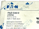 Eaton FAZ-C32/2 Miniature Circuit Breaker 32A 2P - Maverick Industrial Sales