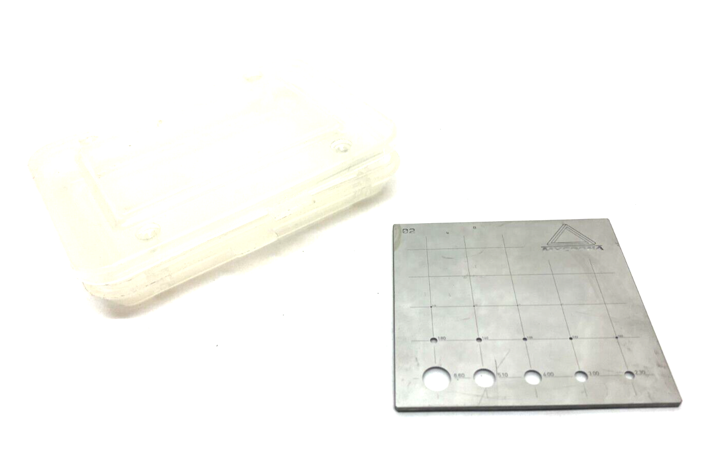 Mycrona No. 02 Reflective Multi-Size Hole Laser Cutting Template - Maverick Industrial Sales