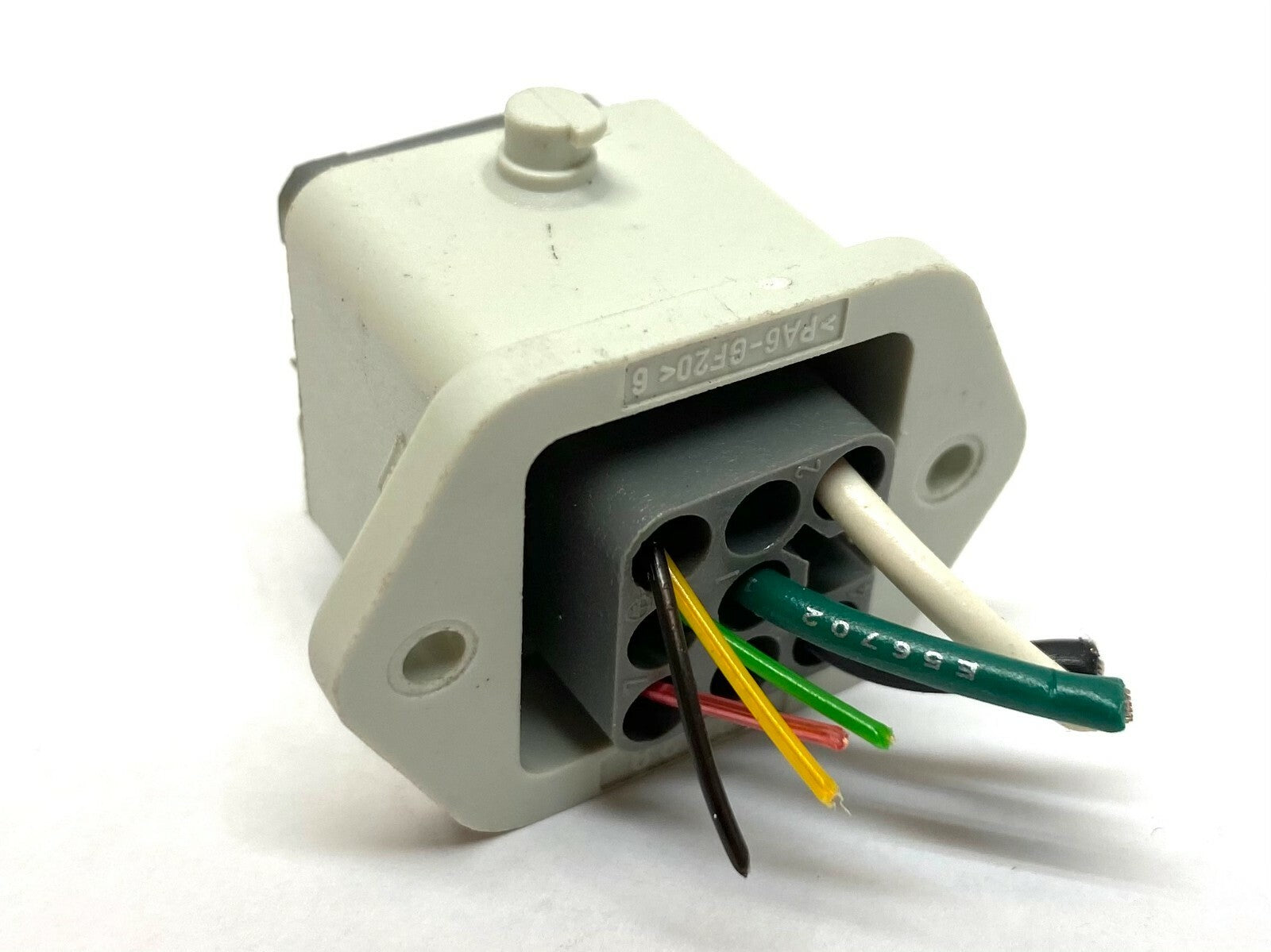 ILME CDM 07 Connector 7 Pin w/ GRND & CK 03 I Bulkhead Mounting Housing NO LEVER - Maverick Industrial Sales