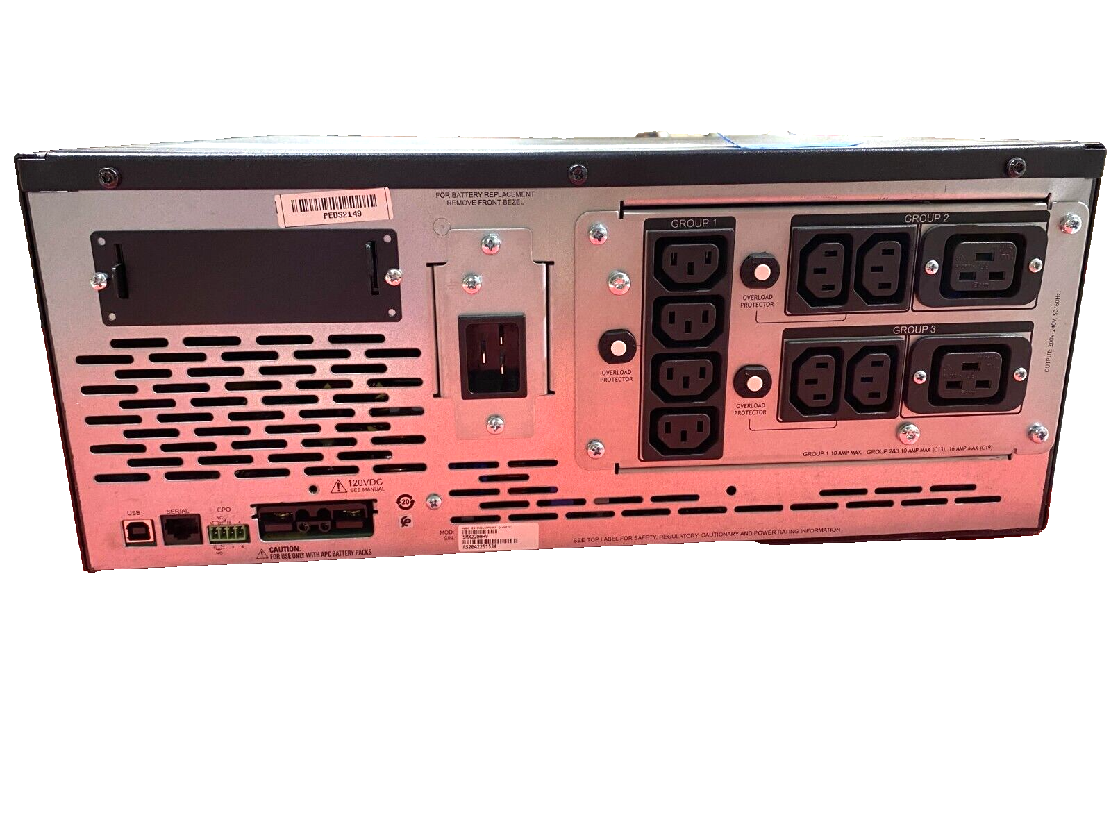APC SMX2200HV Smart-UPS X 2200VA Rack/Tower LCD 200-240V 18 HRS LOT OF 6 - Maverick Industrial Sales