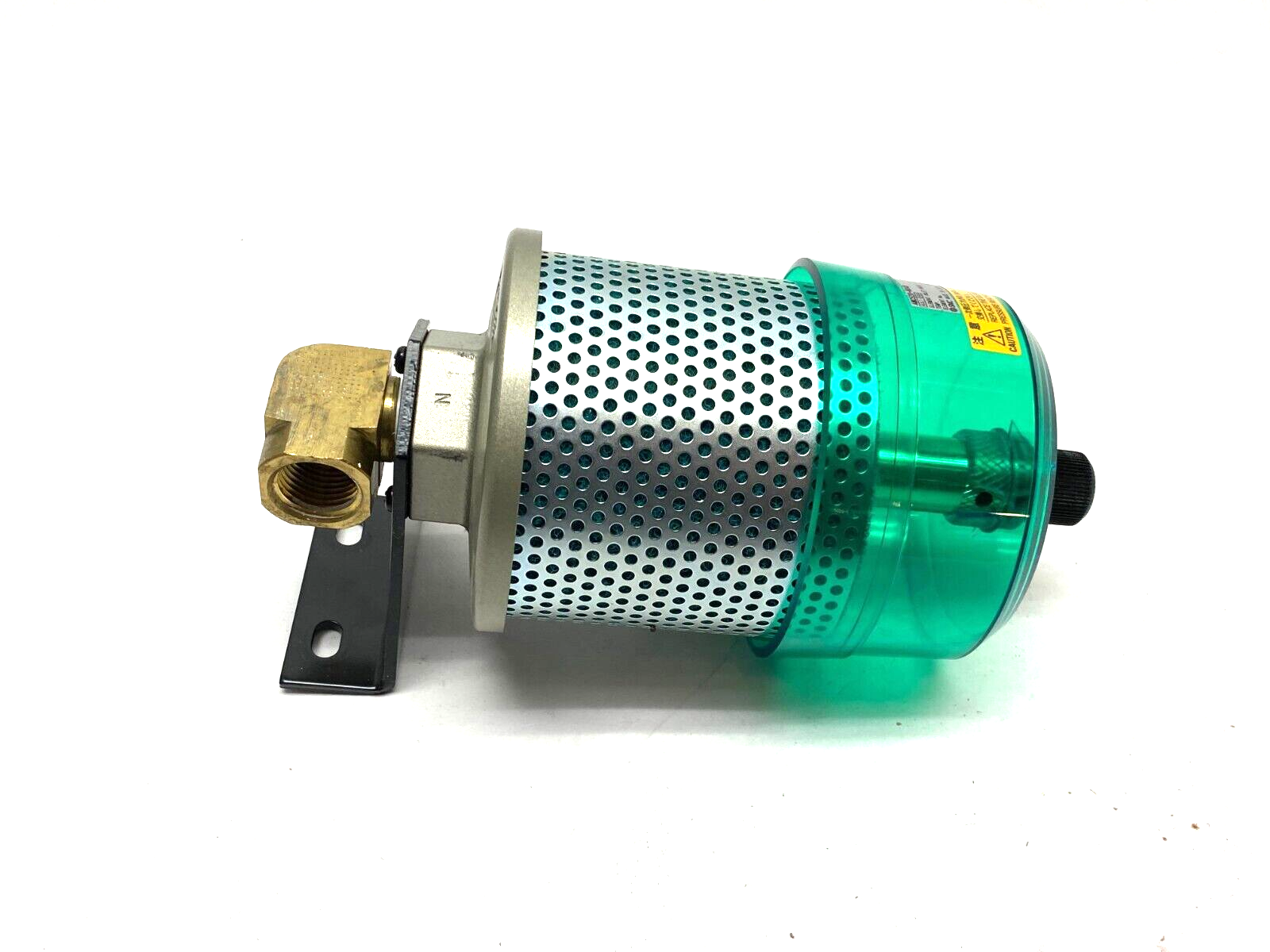 SMC AMC520-N04B Exhaust Cleaner Compressed Air Muffler 1/2" NPT w/ Bracket - Maverick Industrial Sales