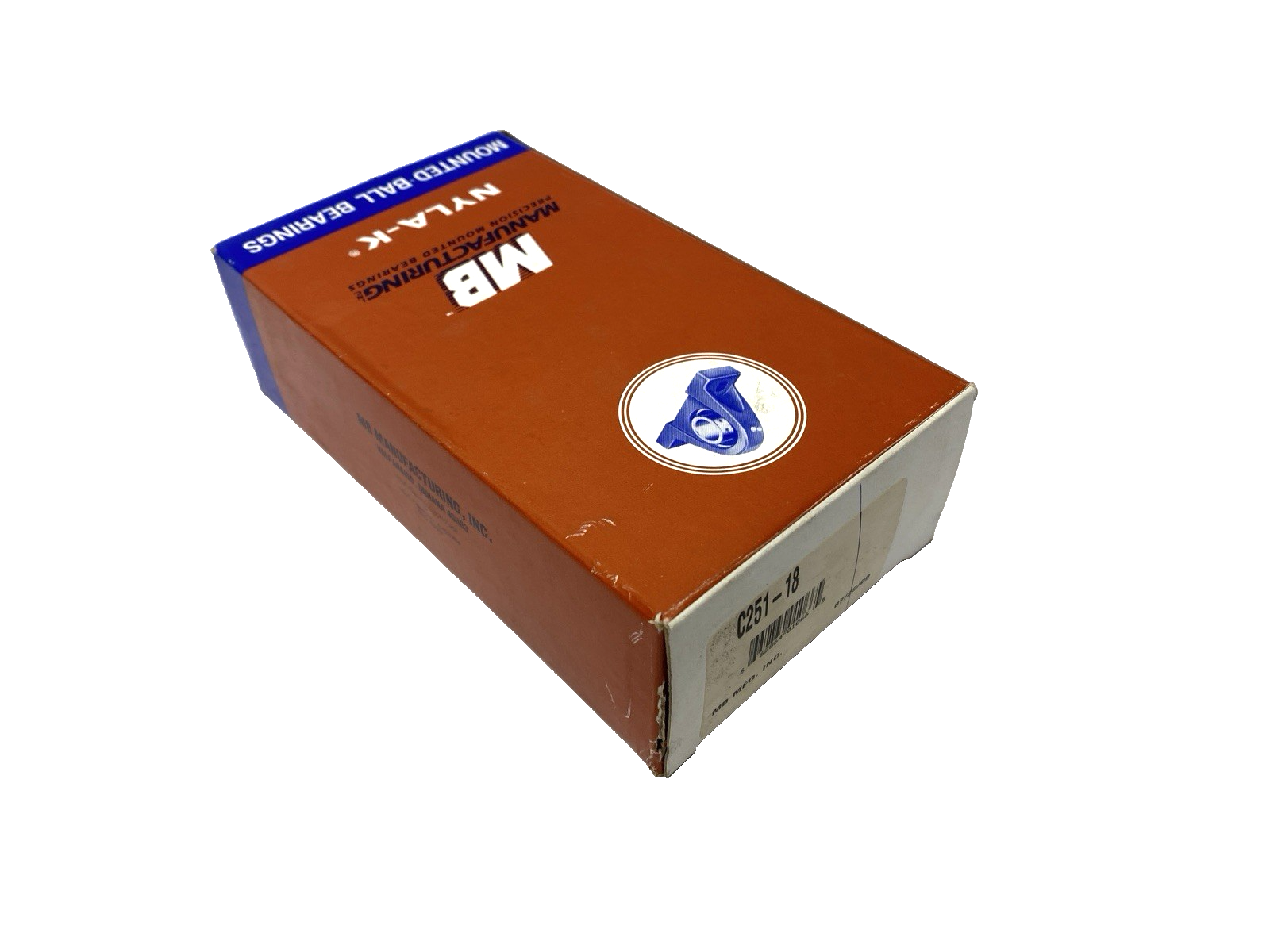 C251-18 | MB Manufacturing Mounted Ball Bearing NYLA-K - New - Maverick Industrial Sales