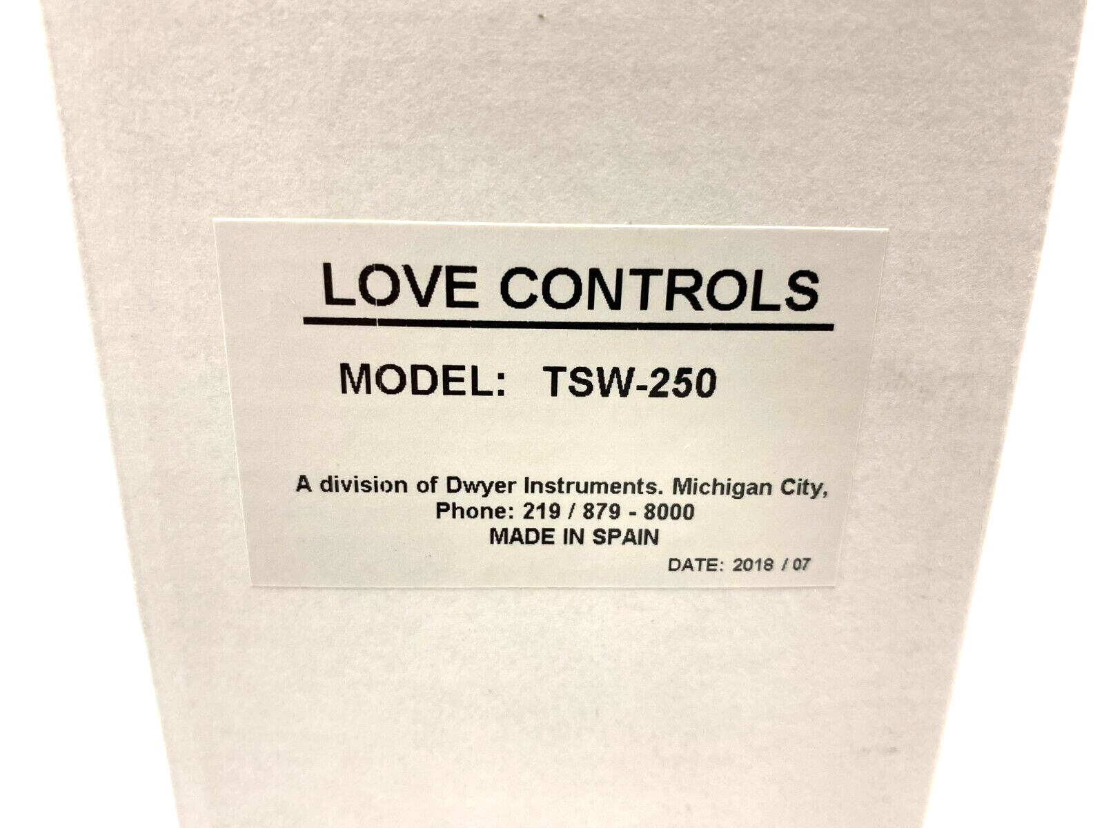 Dwyer Instruments TSW-250 Digital Dual-Stage Temperature Switch - Maverick Industrial Sales