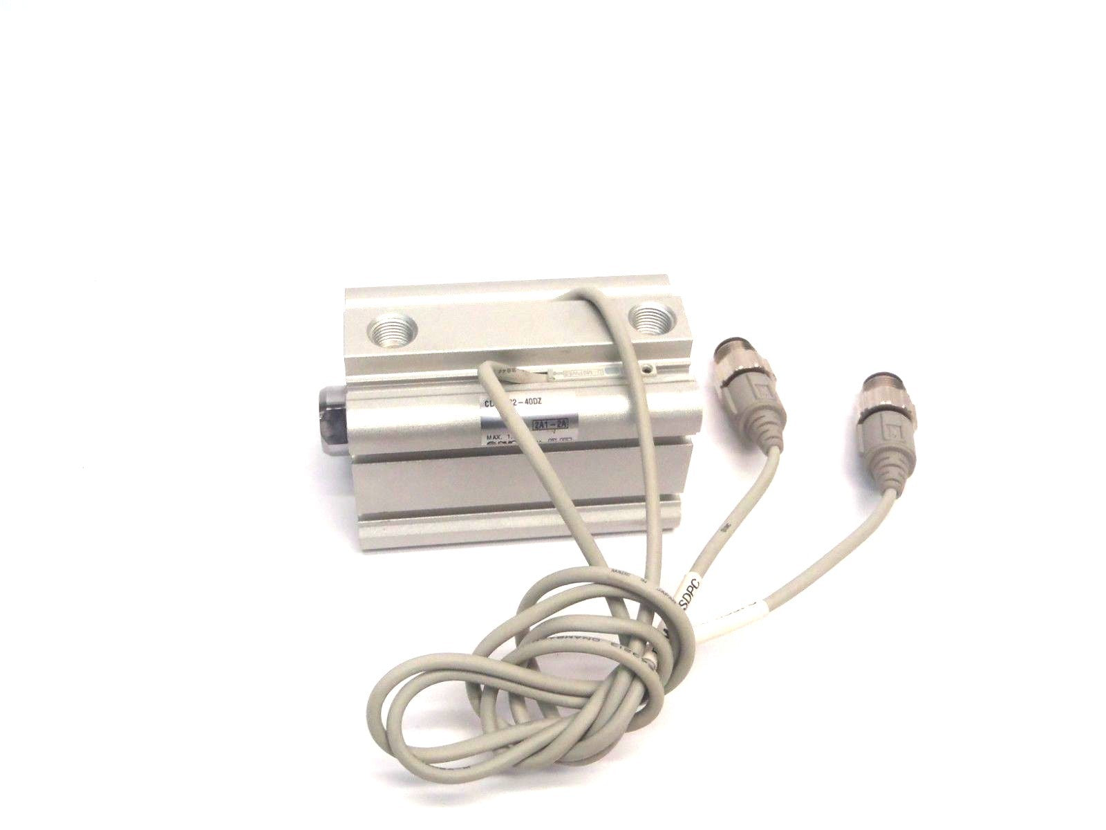 SMC CDQ2B32-40DZ [2A1-2A] [G][TP] Compact Cylinder w/ (2) D-M9PW [SV] Sensor - Maverick Industrial Sales