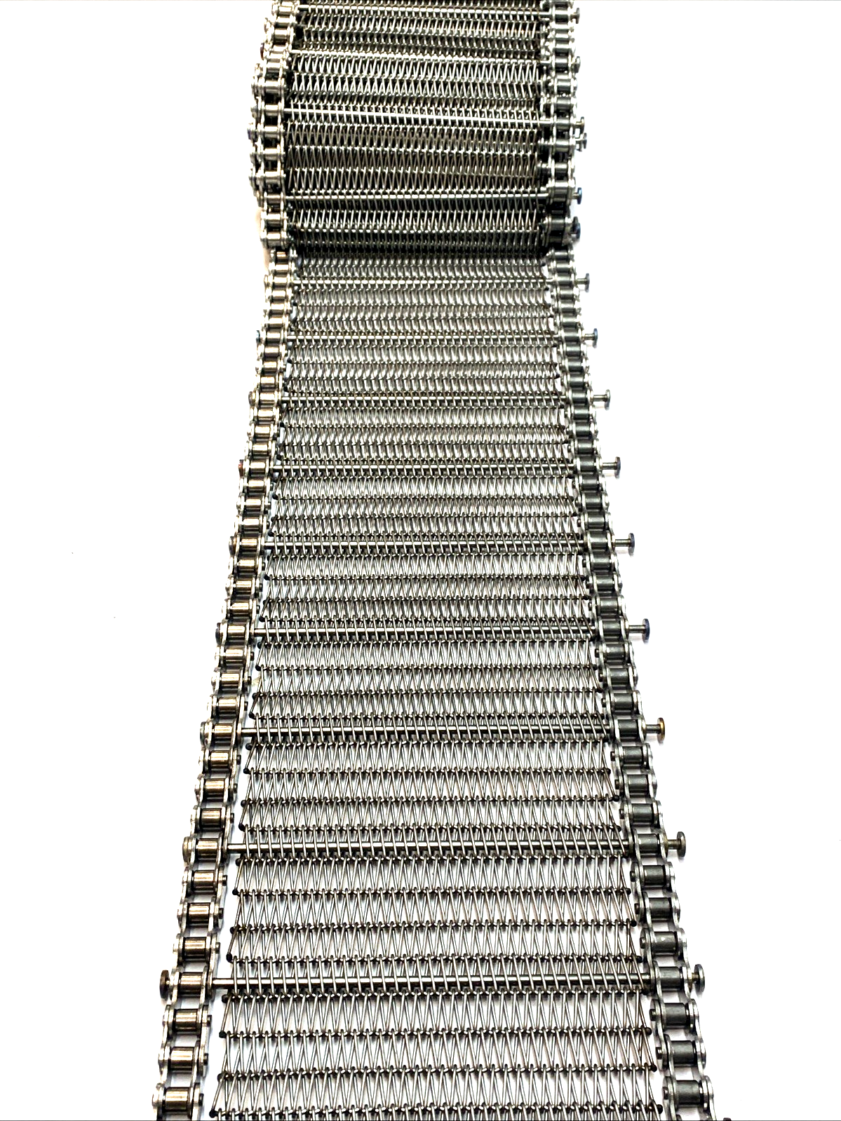 B-72-24-18-18 Wire Mesh Conveyor Belt 10' Length 2" Pitch 7-1/4" Width - Maverick Industrial Sales