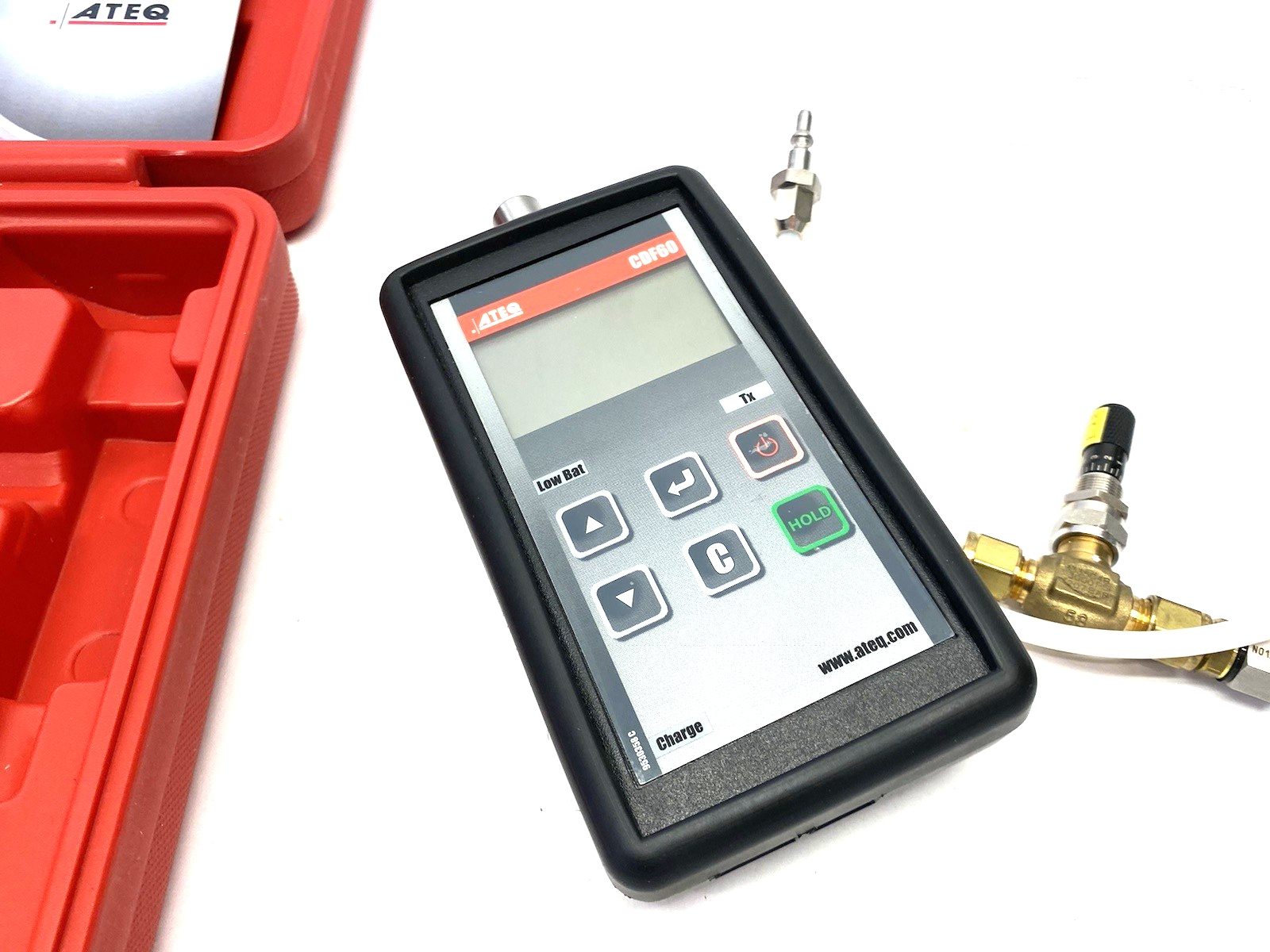 CDF60 | ATEQ Compact Handheld Leak/Flow Calibrator - Used - Maverick Industrial Sales