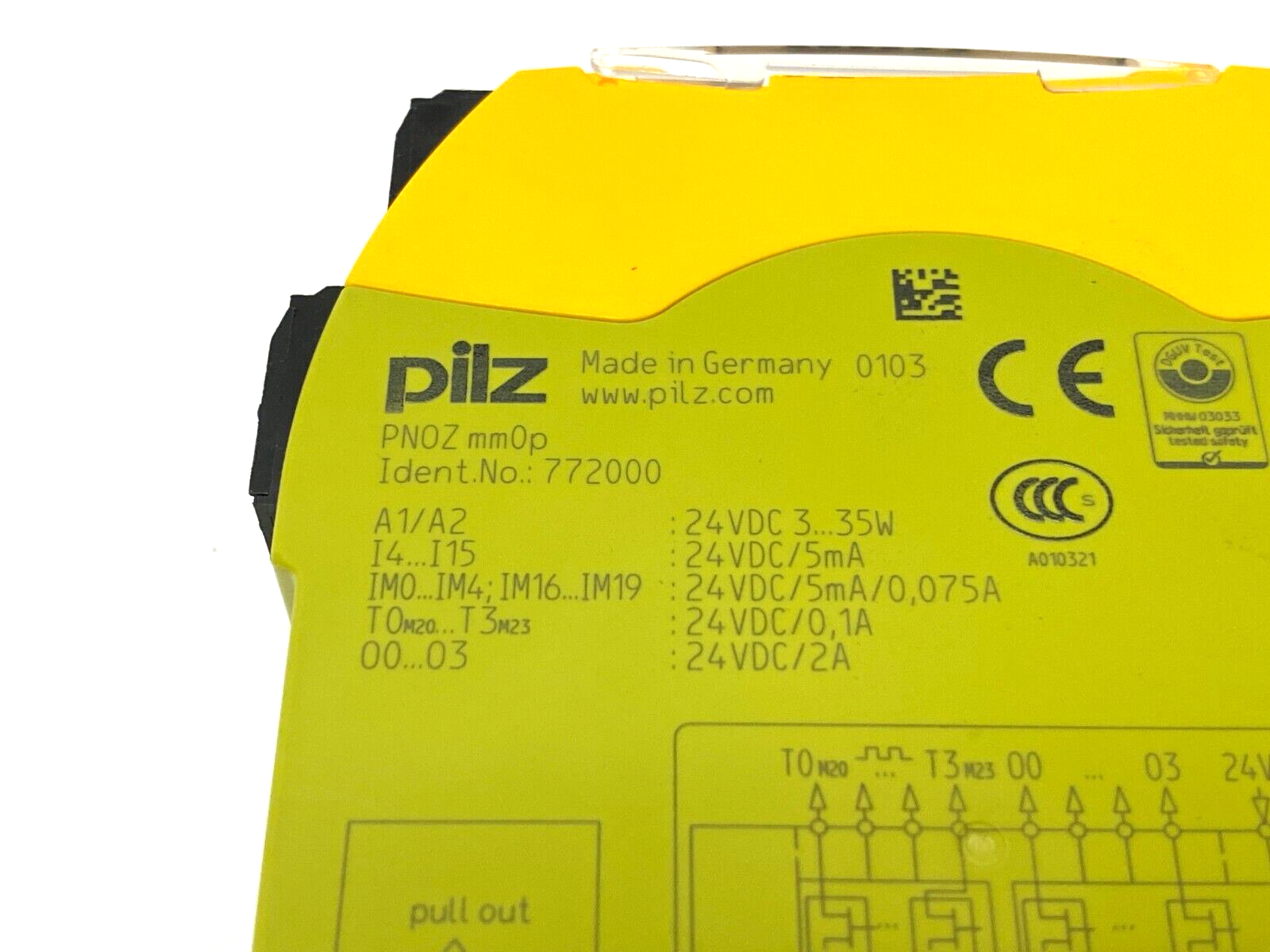 Pilz PNOZ mm0p Compact Configurable Mini-Base Safety Controller 20-Input 772000 - Maverick Industrial Sales