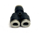 Festo QSY-3/8T-U Push-In Y-Connector/Fitting 3/8" Tube O.D. 153754 LOT OF 2 - Maverick Industrial Sales