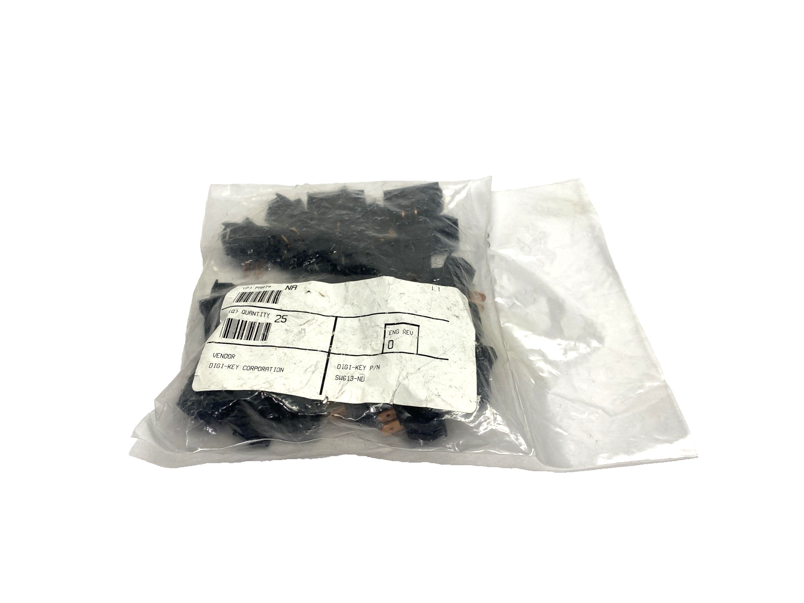 GRS-2011B-2000 | CW Industries Momentary Rocker Switch SPST-NO 13A 125V 25-PACK - New - Maverick Industrial Sales