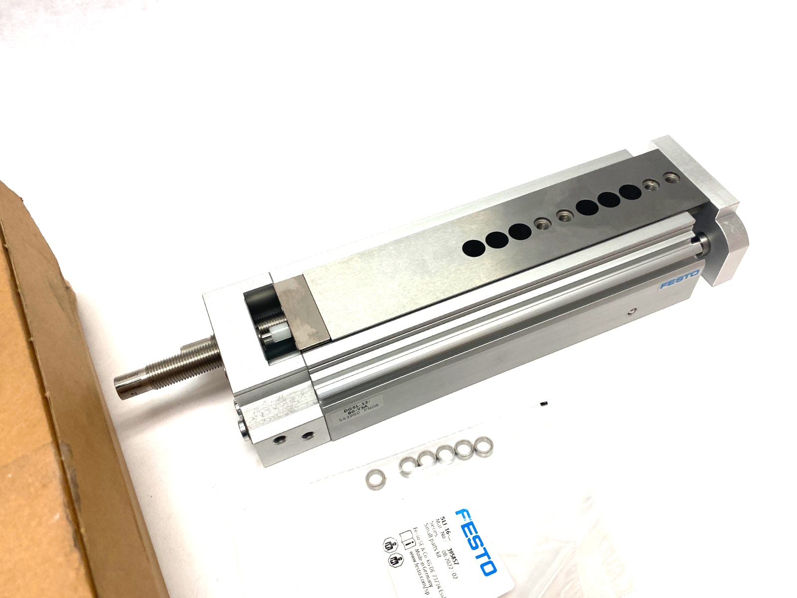 Festo DGSL-12-80-Y3A Mini Slide 80mm Stroke 543980 - Maverick Industrial Sales