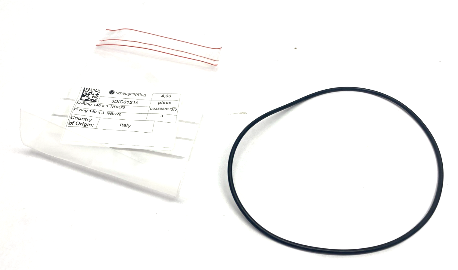 Scheugenpflug 3DIC01216 O-Ring 140 x 3 NBR70 - Maverick Industrial Sales