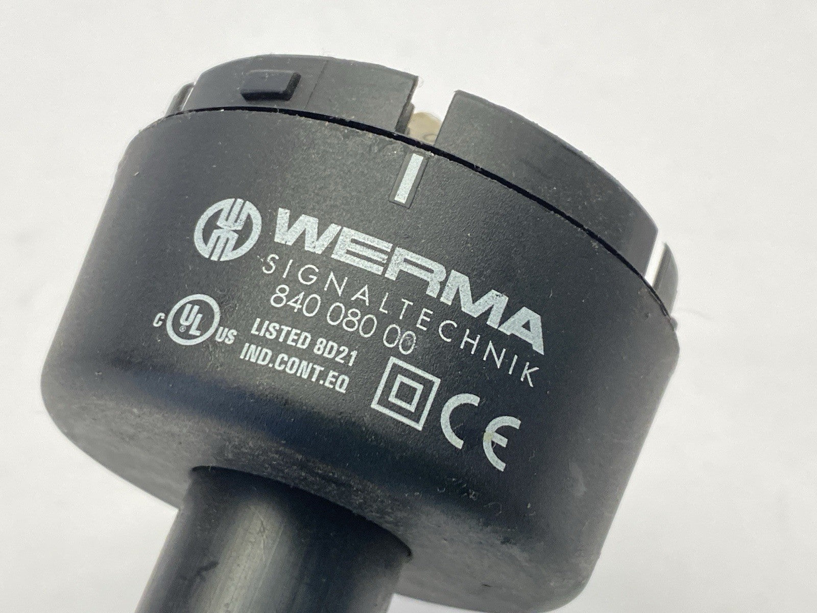 Werma 84008000 Signal Tower Terminal Element RM 12-230VAC/DC BK - Maverick Industrial Sales