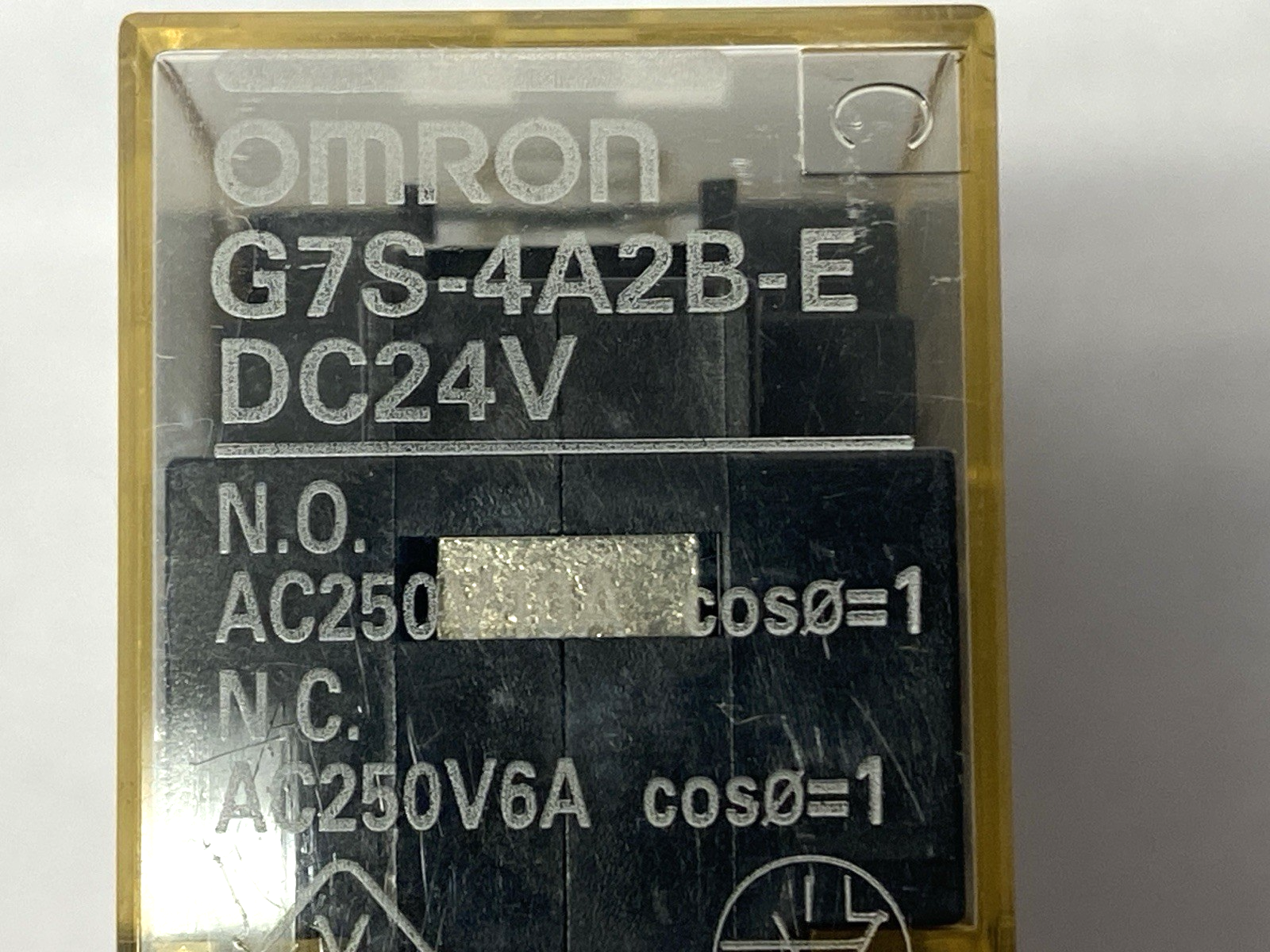 G7S-4A2B-E | Omron Safety Relay 24V 10A - Used - Maverick Industrial Sales
