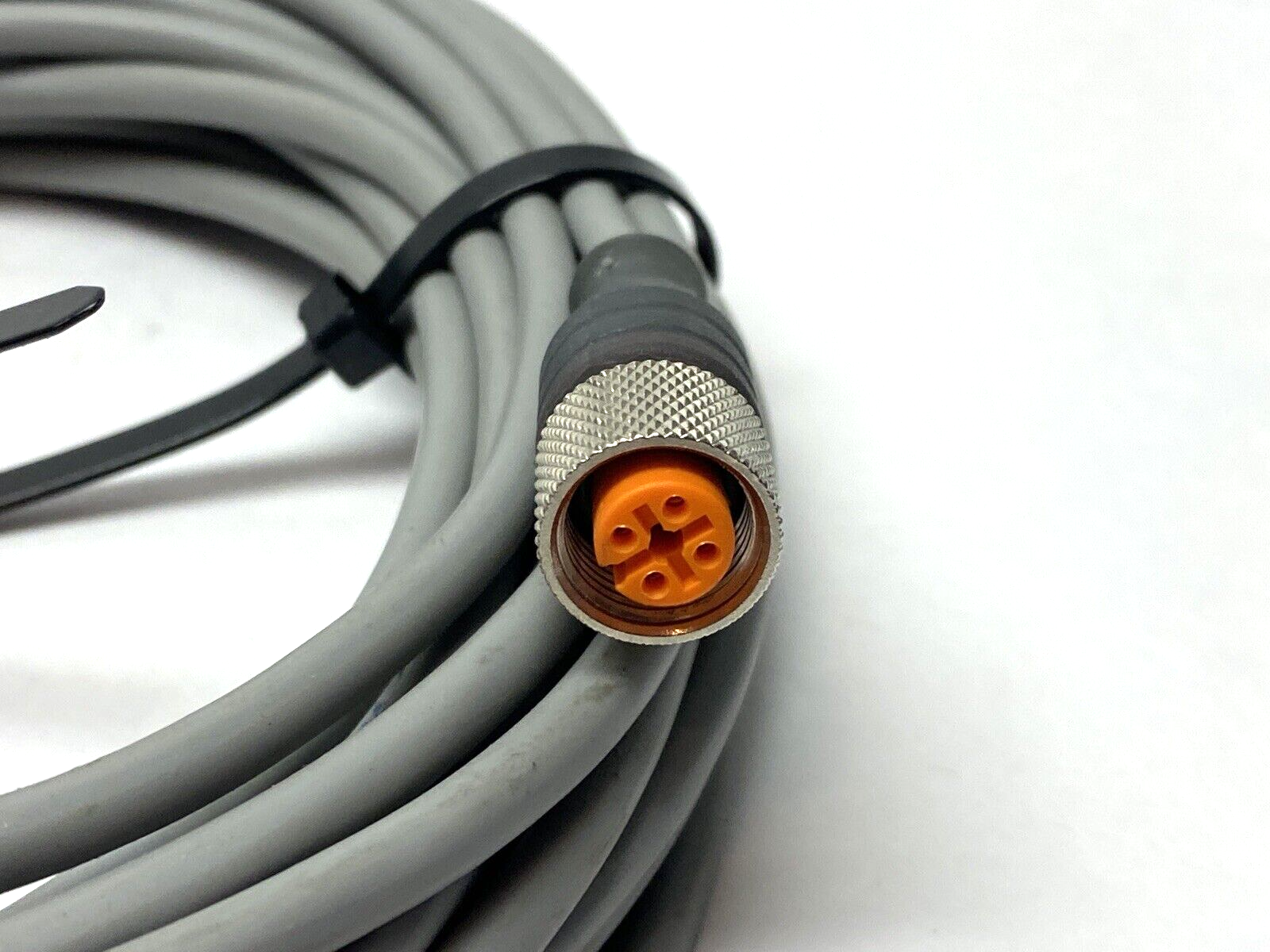 Lumberg Automation 4-646/10M M12 Female Connector Single-Ended 600006243 - Maverick Industrial Sales