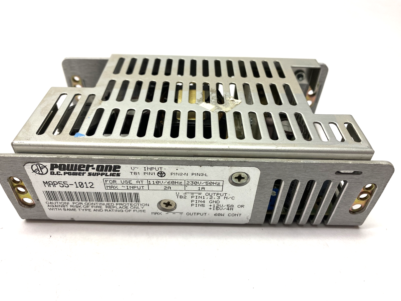 Power One MAP55-1012 Power Supply 230V 60W - Used - Maverick Industrial Sales